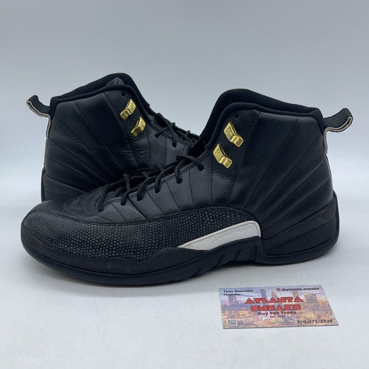 Size 11 - Air Jordan 12 Retro The Master Gold White Black Leather (130690-013