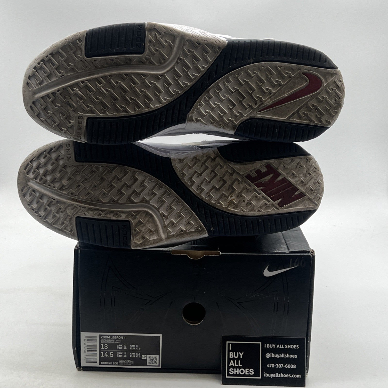 Size 13 - Nike Zoom LeBron 2 Retro 2022 USA (DR0826-100)