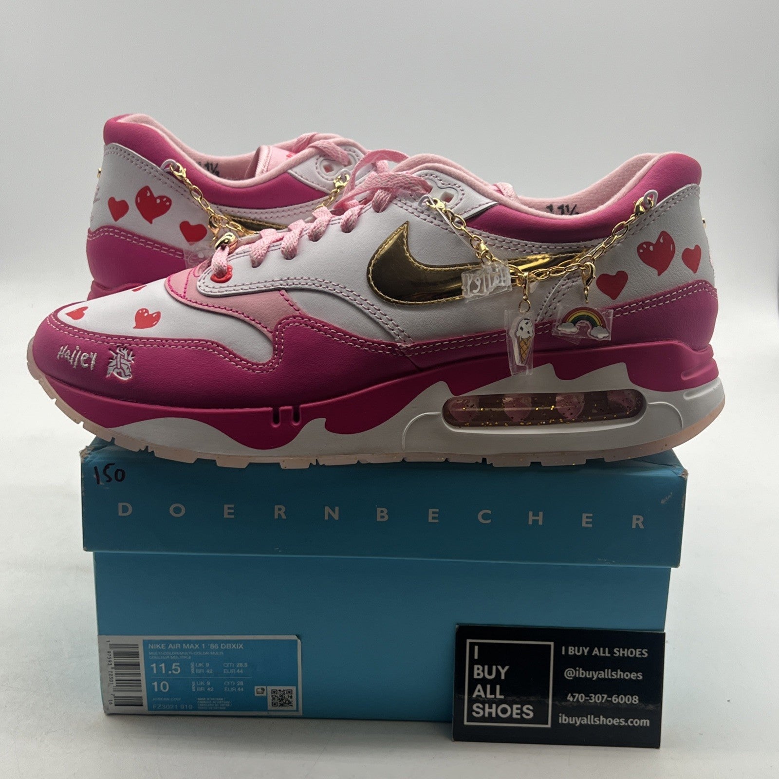Size 11.5 - Nike Air Max 1 '86 OG Big Bubble - Doernbecher XIX W (FZ3021-919)