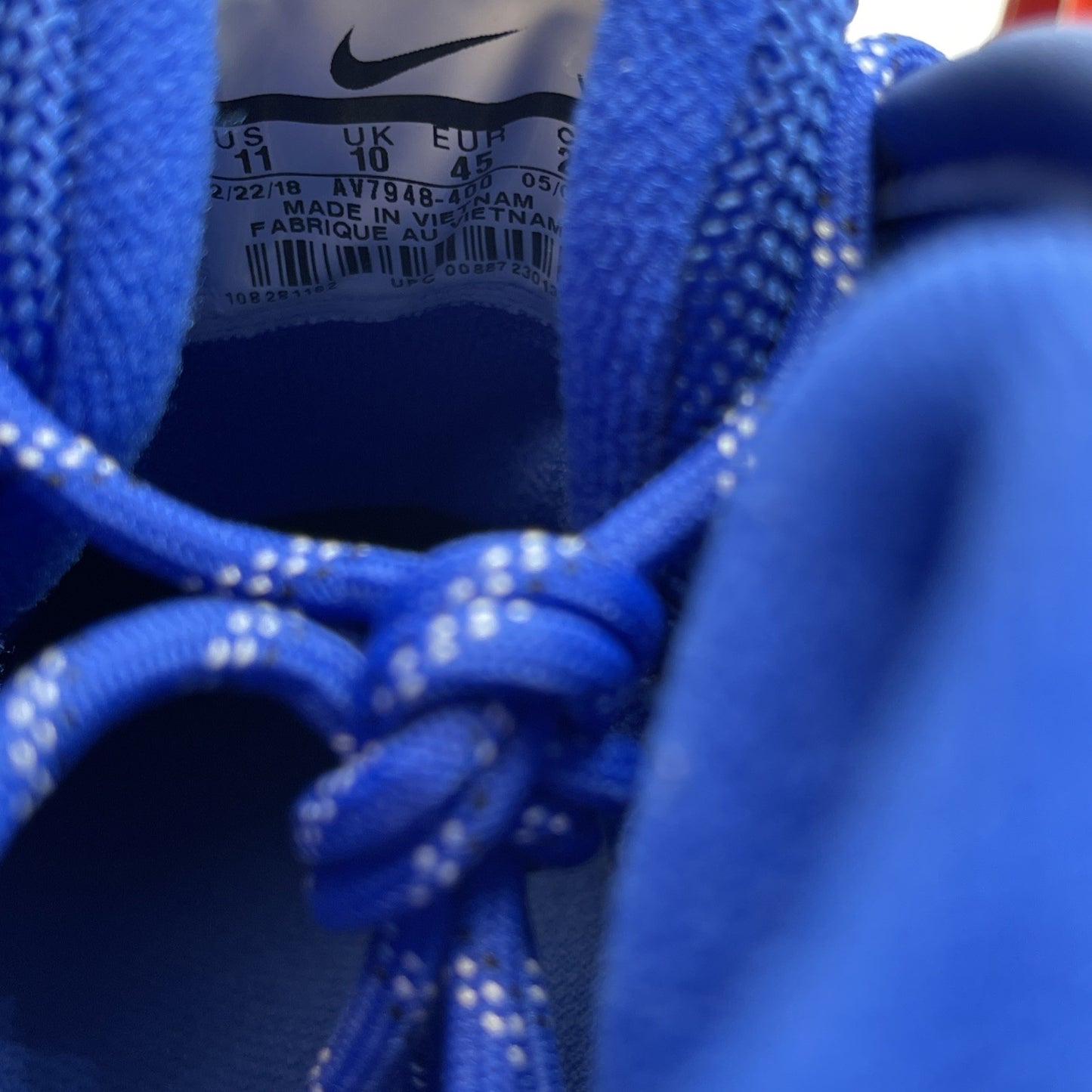 Size 11 - Nike Air Penny 1 Pinstripe Blue Suede Leather (AV7948-400)