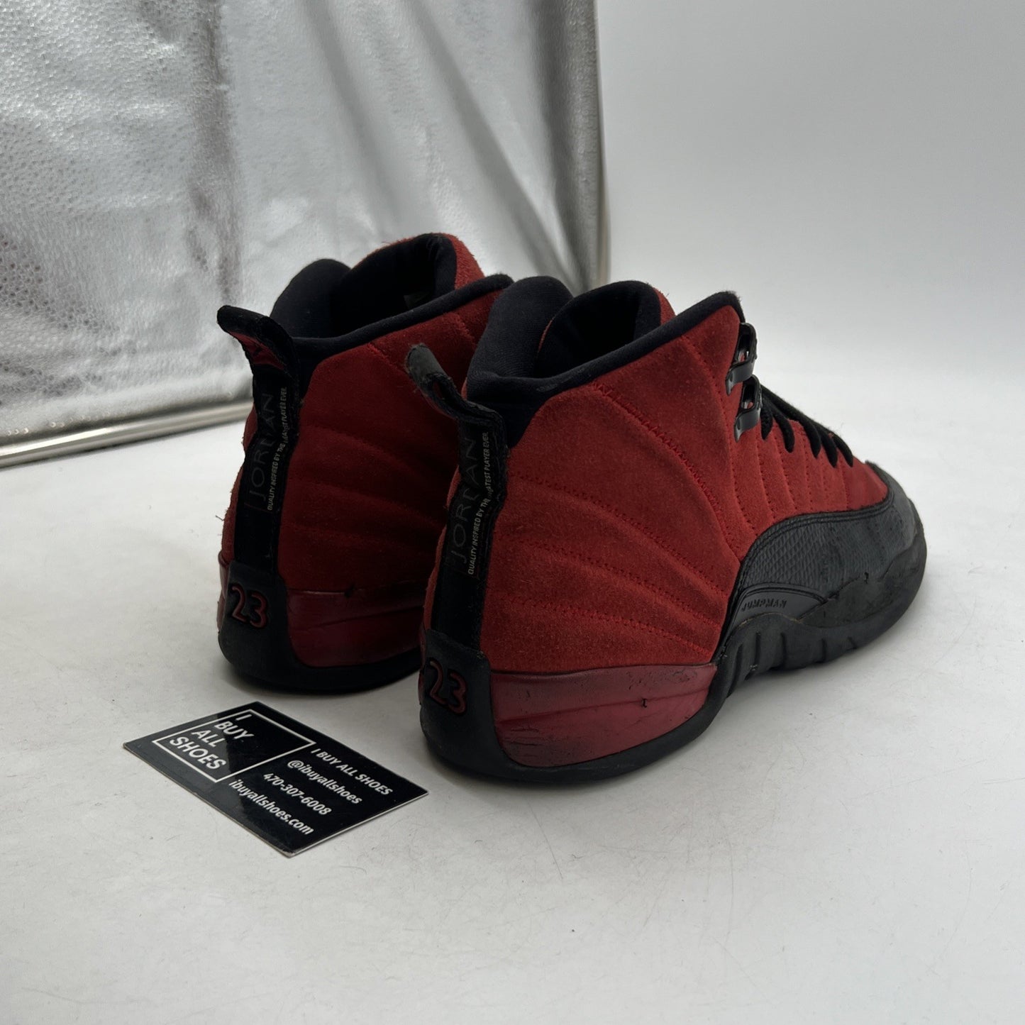 Size 7 - Air Jordan 12 Retro Reverse Flu Game 2020 (153265-602)