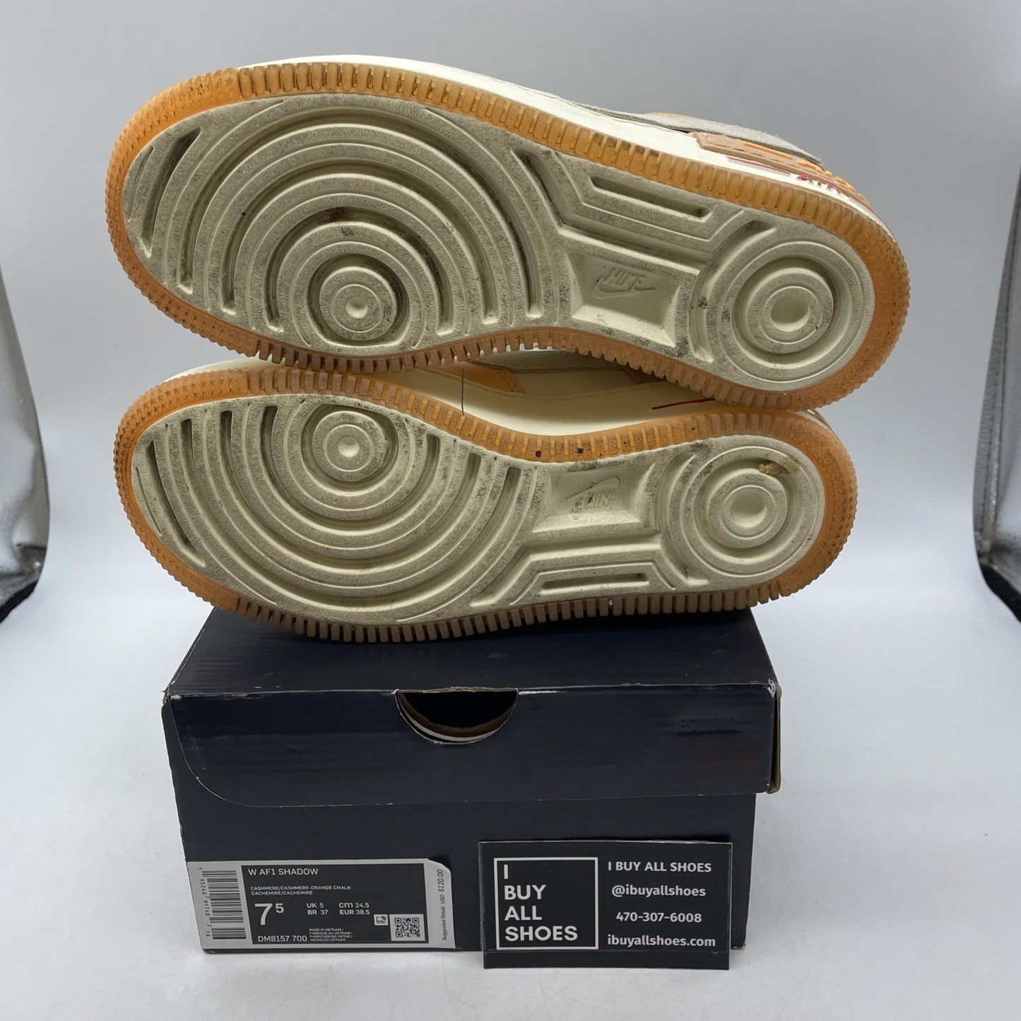 Size 7.5W - Nike Air Force 1 Shadow Sisterhood (DM8157-700)