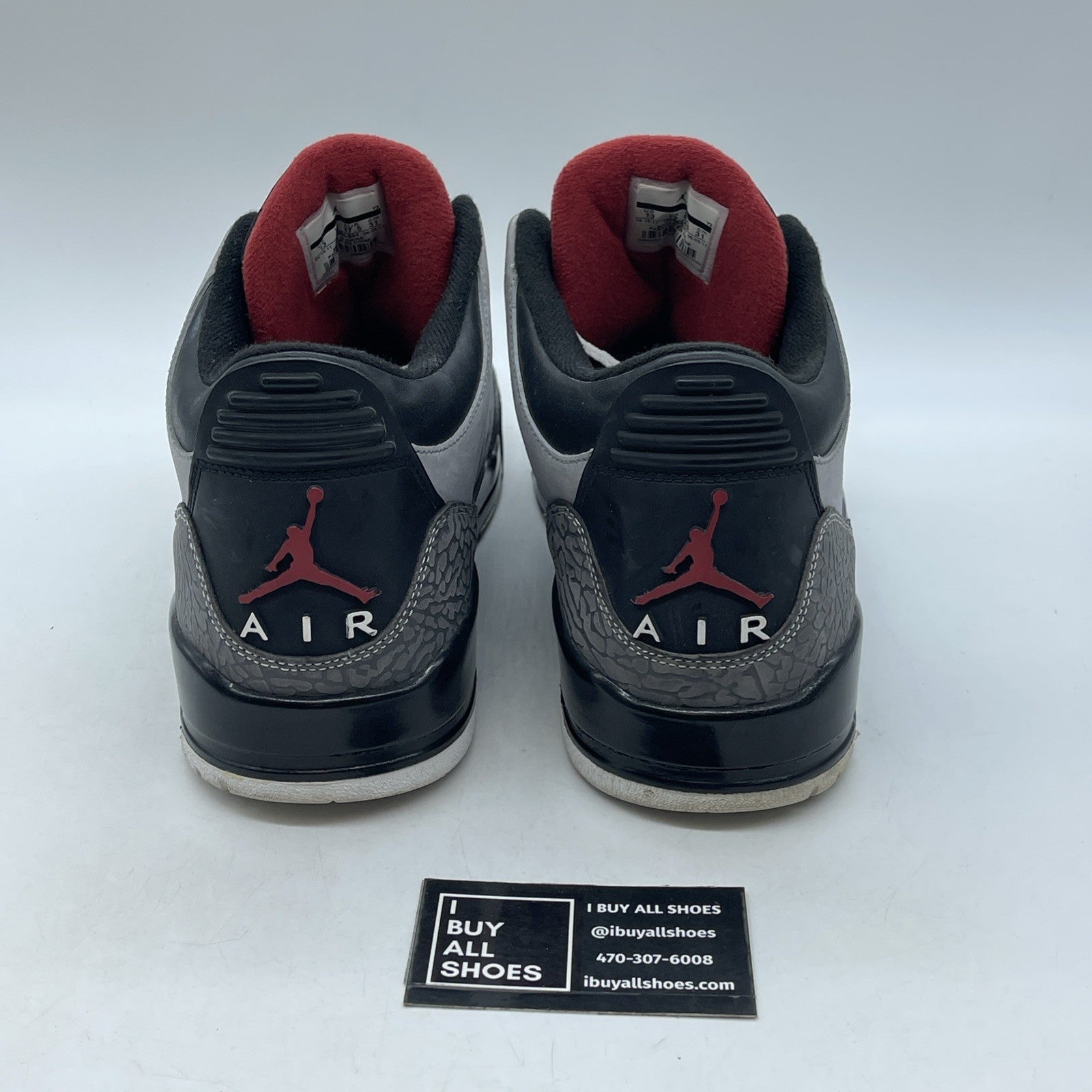 Size 13 - Air Jordan 3 Retro Stealth (136064-003)