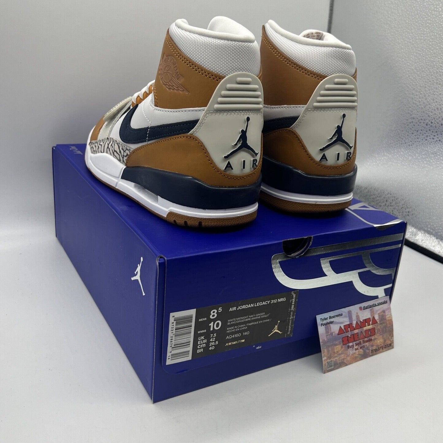 Size 8.5 - Just Don x Jordan Legacy 312 Medicine Ball Brand New Og All