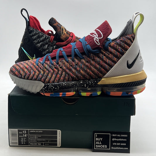 Size 13 - Nike LeBron 16 What The (BQ6580-900)