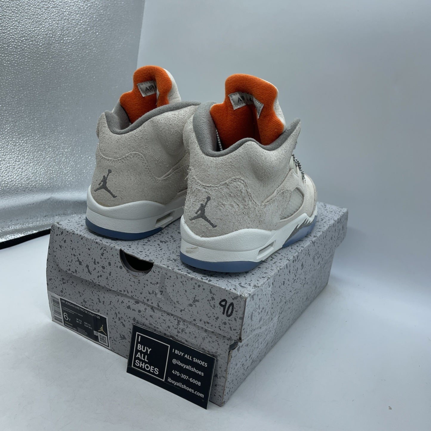 Size 6Y (GS) - Air Jordan 5 Retro SE Mid Craft (FD9220-180)