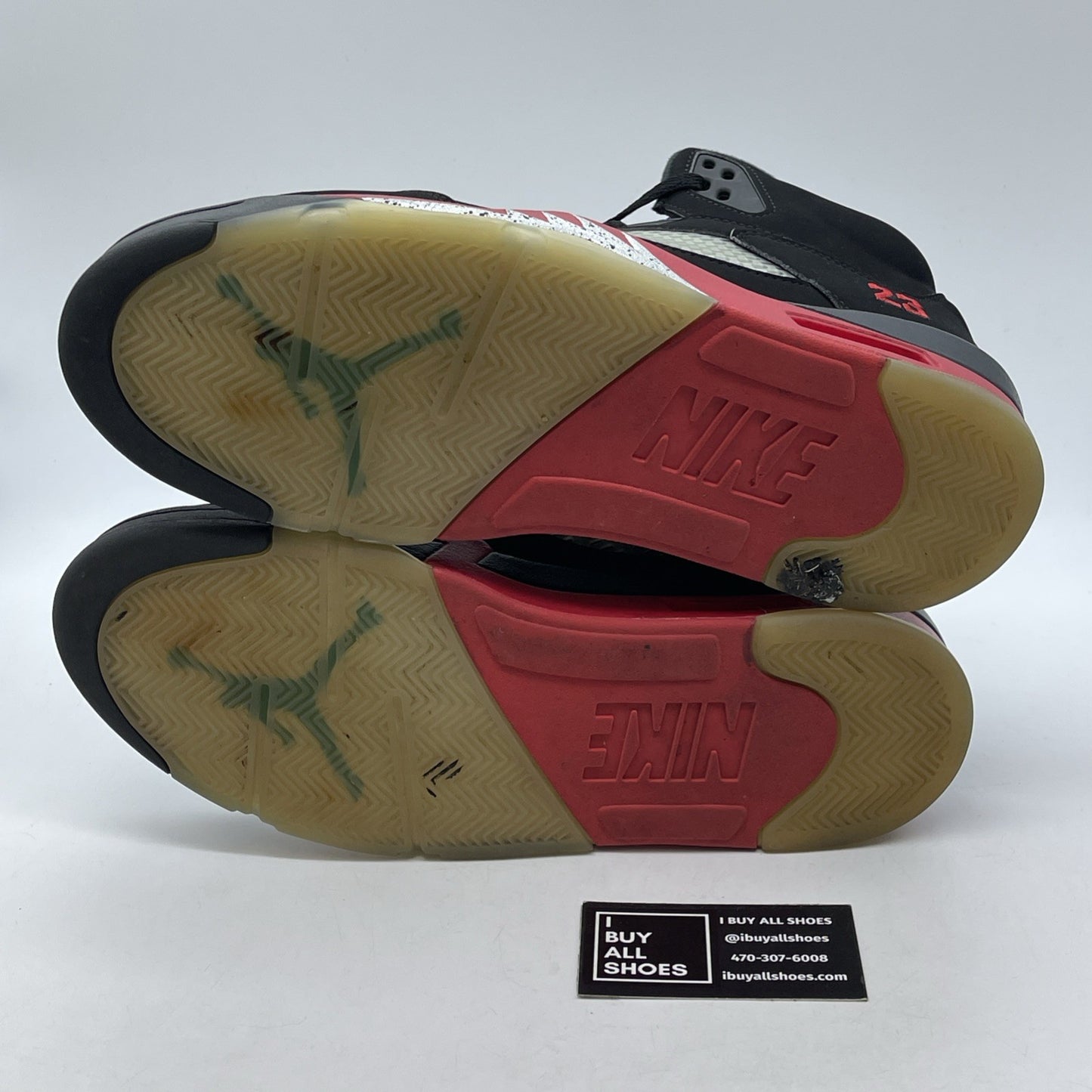 Size 11.5 - Jordan 5 Retro Top 3 Black 2020 Red White Suede (CZ1786-001)