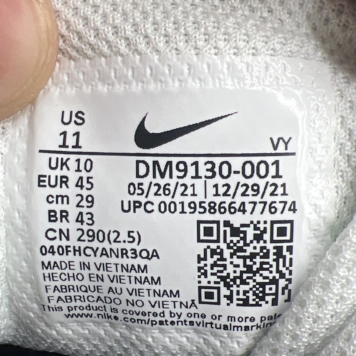 Size 11 - Nike Social Status x Air Max Penny 1 Recess - Black (DM9130-001)