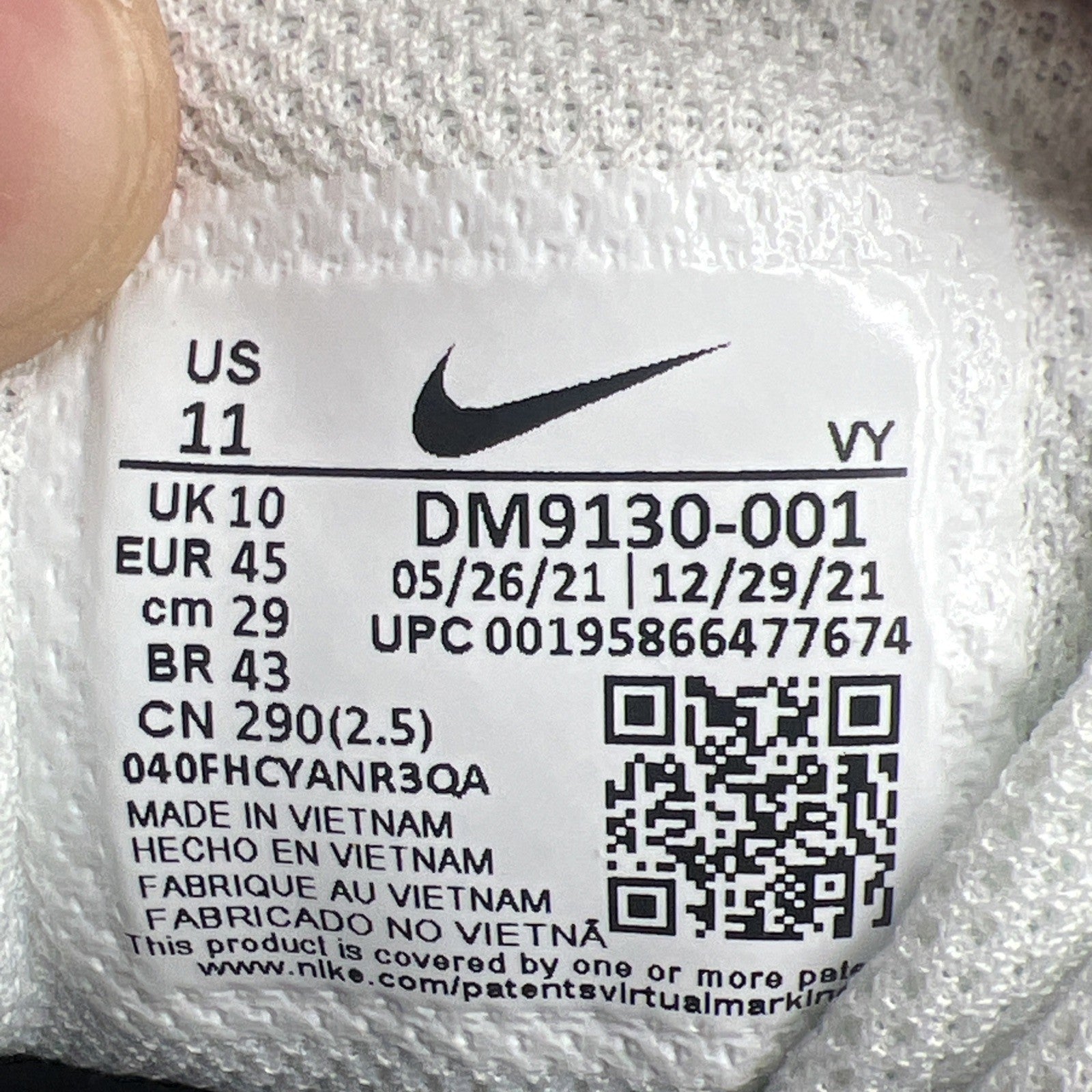 Size 11 - Nike Social Status x Air Max Penny 1 Recess - Black (DM9130-001)