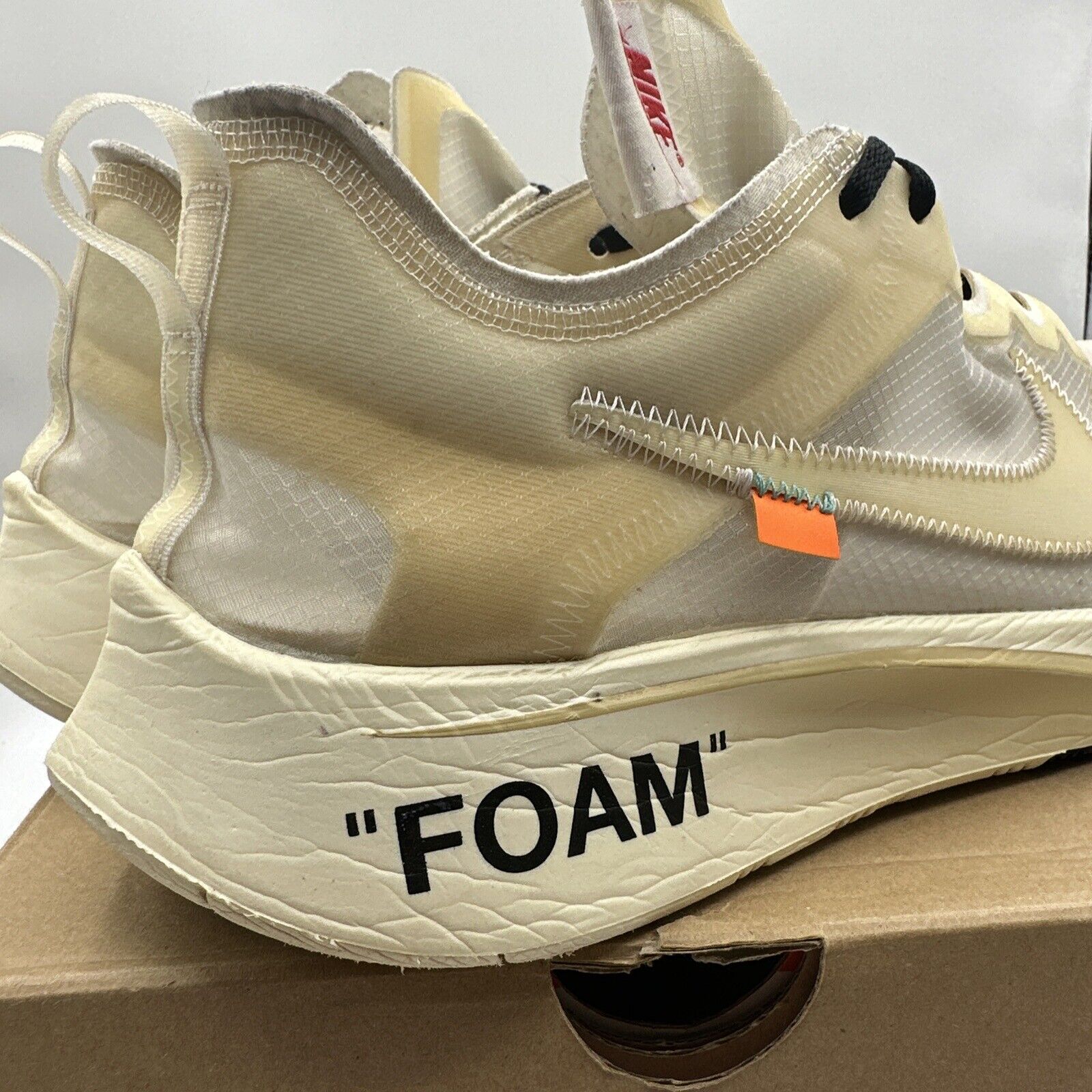 Size 13 - Nike Zoom Fly SP x OFF-WHITE The Ten 2017