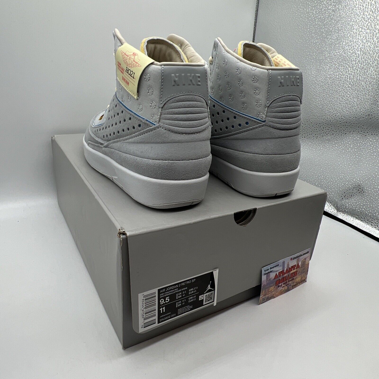 Size 9.5 - Jordan 2 Gray Fog 2022 Brand New Og All