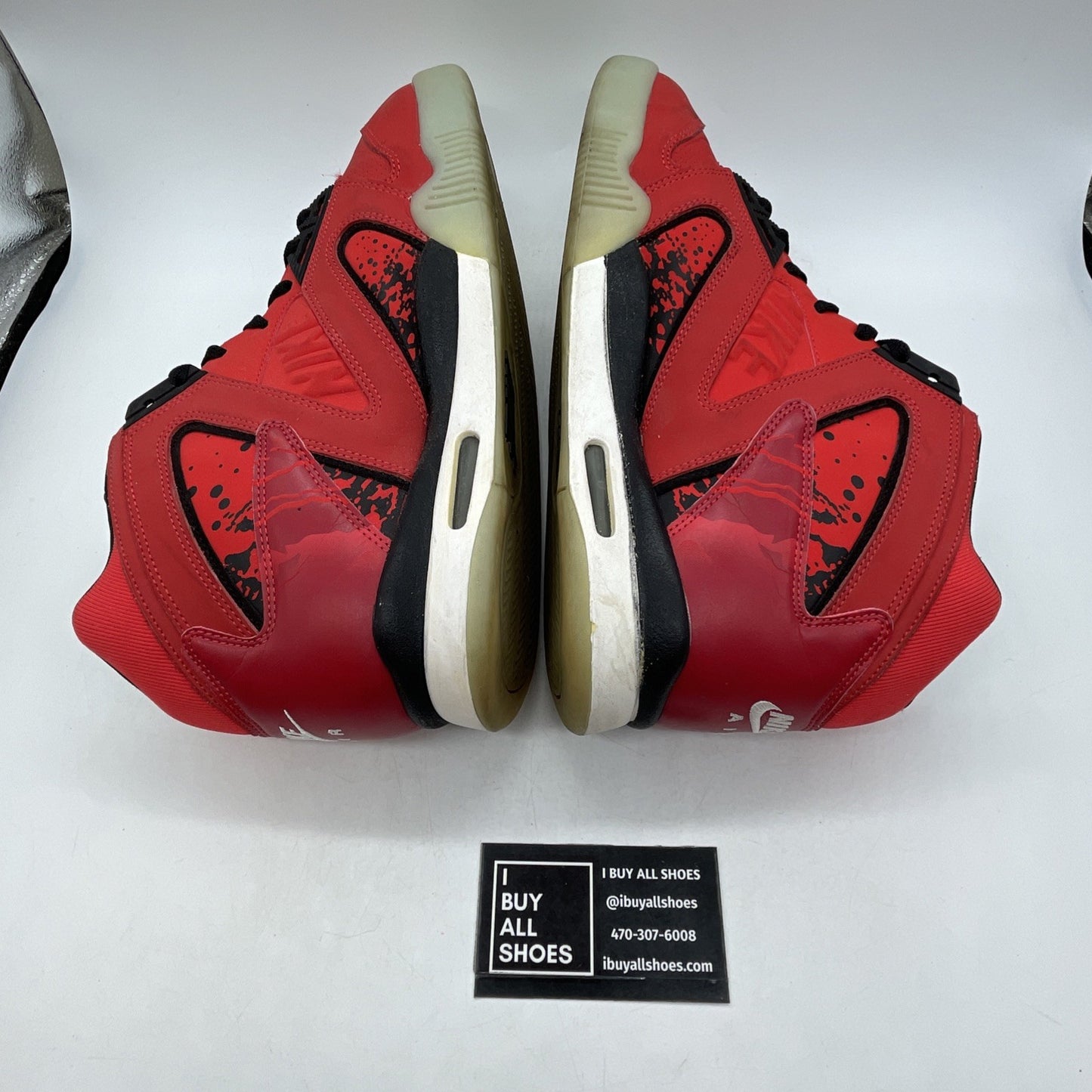 Size 13 - Nike Air Tech Challenge Hybrid Challenge Red (653873-600)