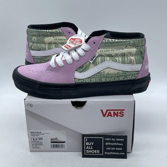 Size 8 - SUP-VANS-23SS-SGM-P Supreme × Vans Doller Skate Grosso Mid Pink