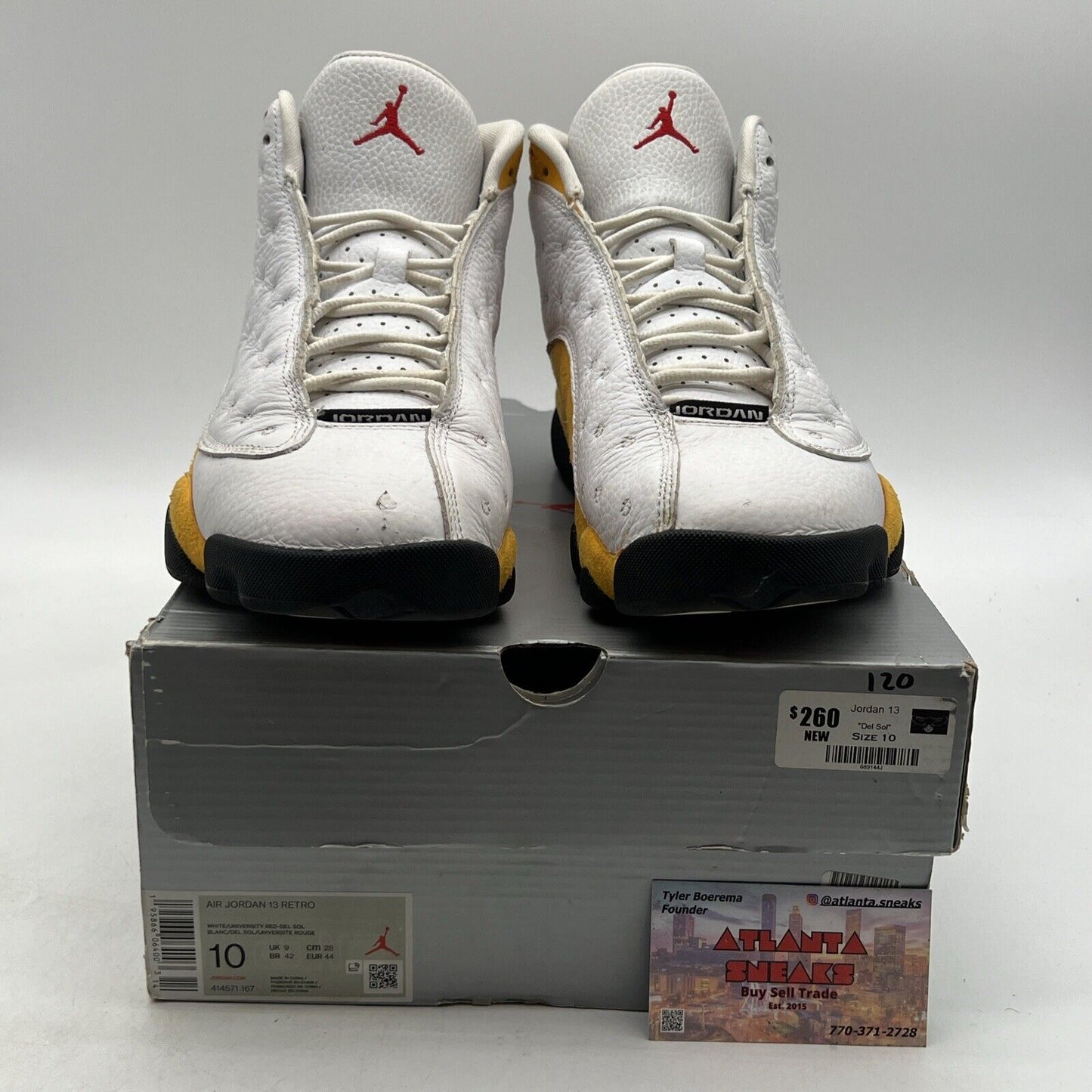 Size 10 - Jordan 13 Del Sol 2022 (414571-167)