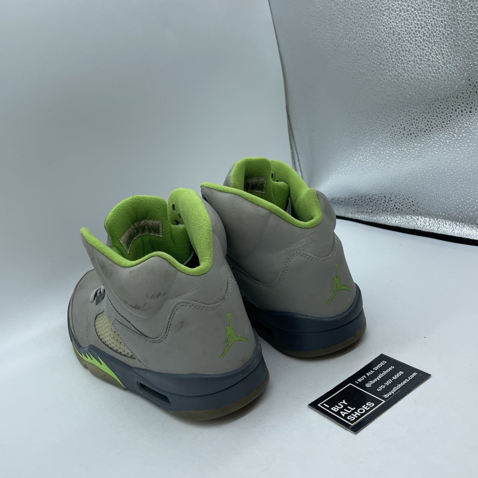 Size 11.5 - Air Jordan 5 Retro Green Bean (DM9014-003)
