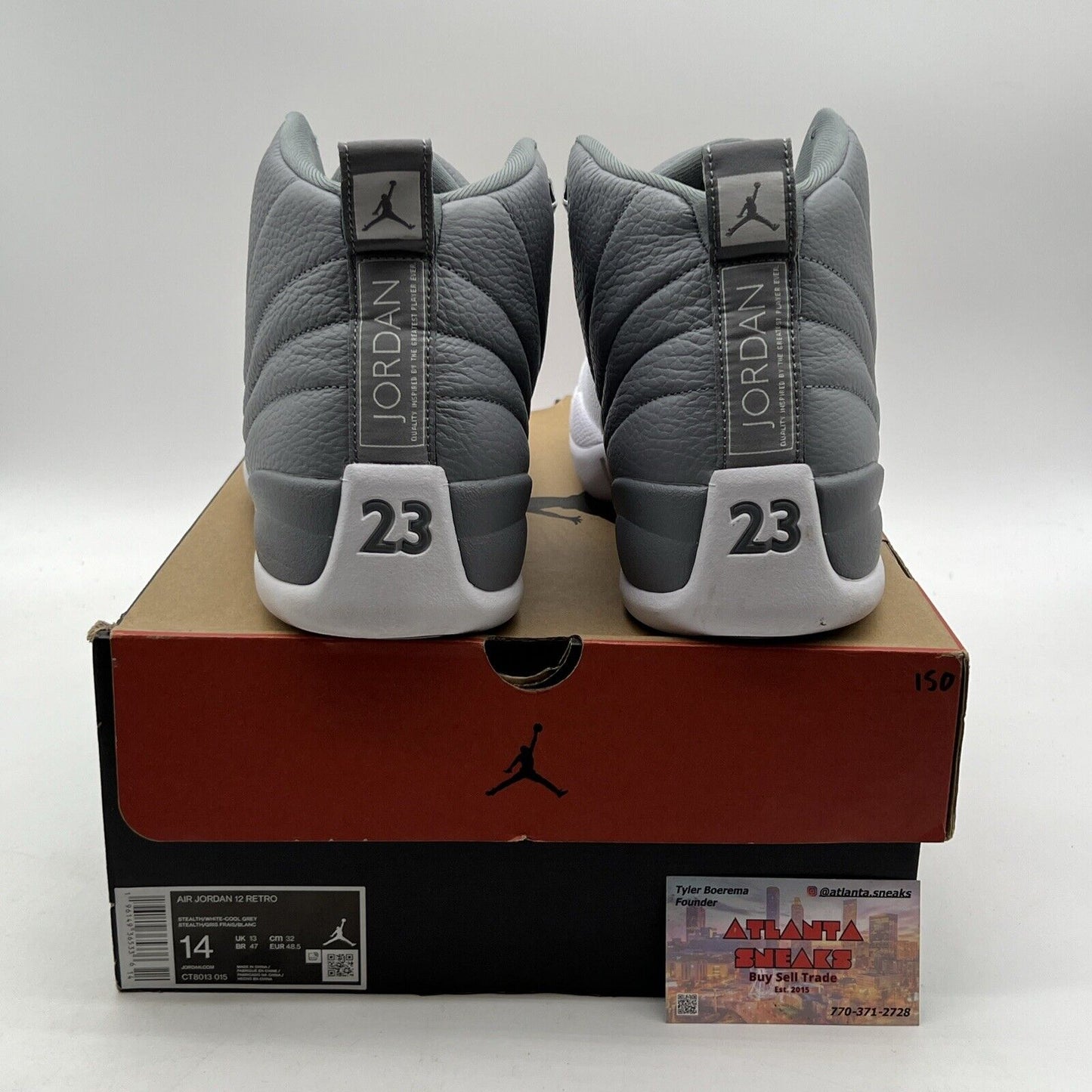 Size 14 - Jordan 12 Stealth 2022 (CT8013-015)