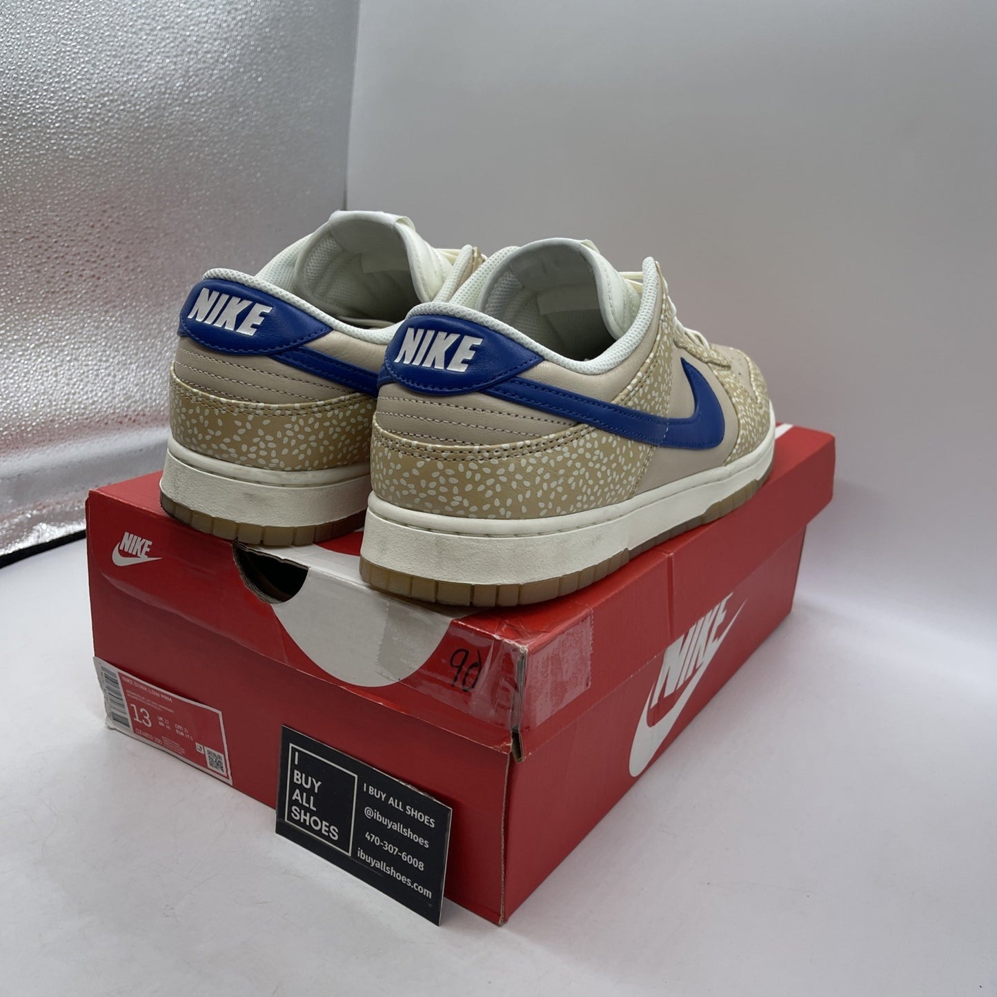 Size 13 - Nike Dunk Low Premium Montreal Bagel Sesame (DZ4853-200)