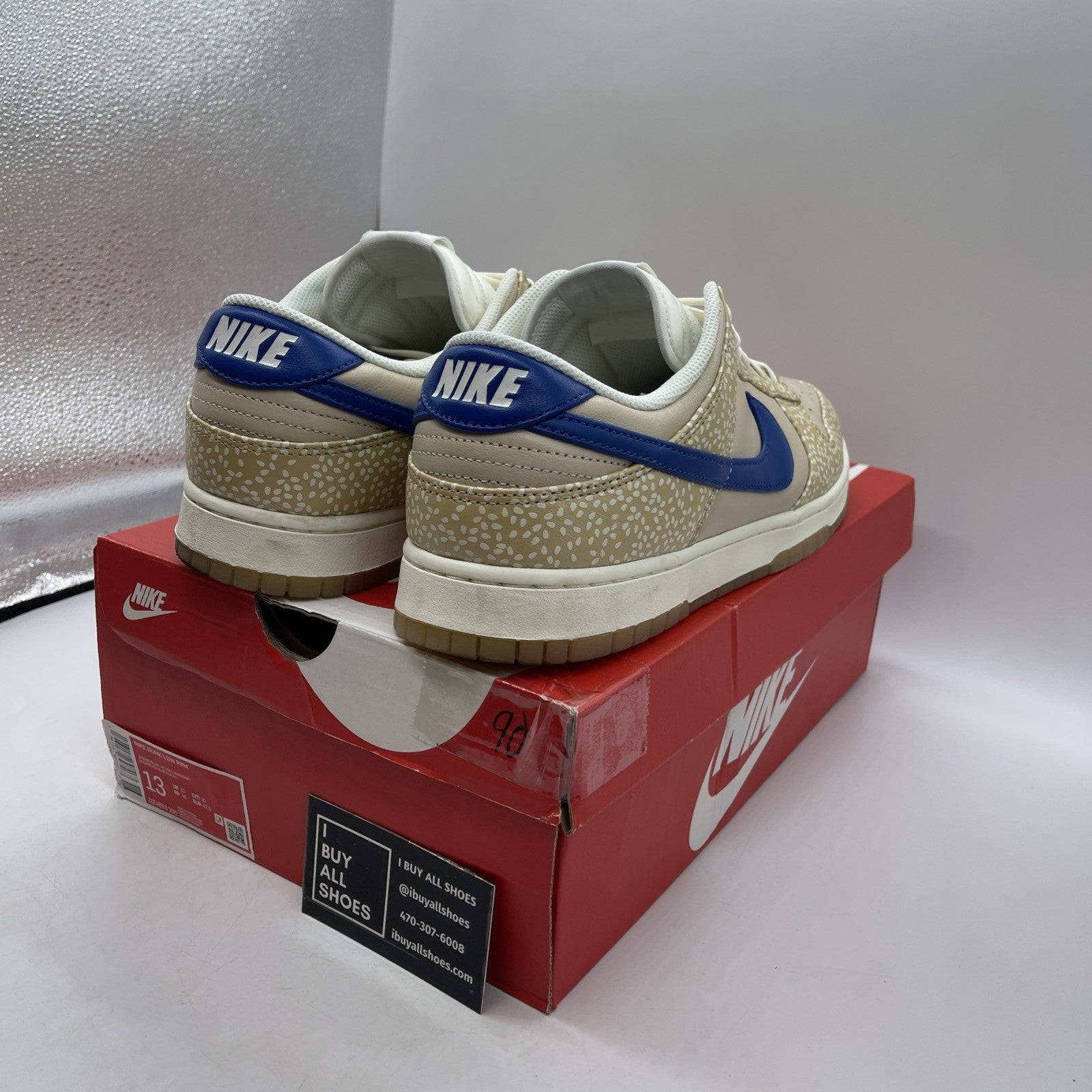 Size 13 - Nike Dunk Low Premium Montreal Bagel Sesame (DZ4853-200)