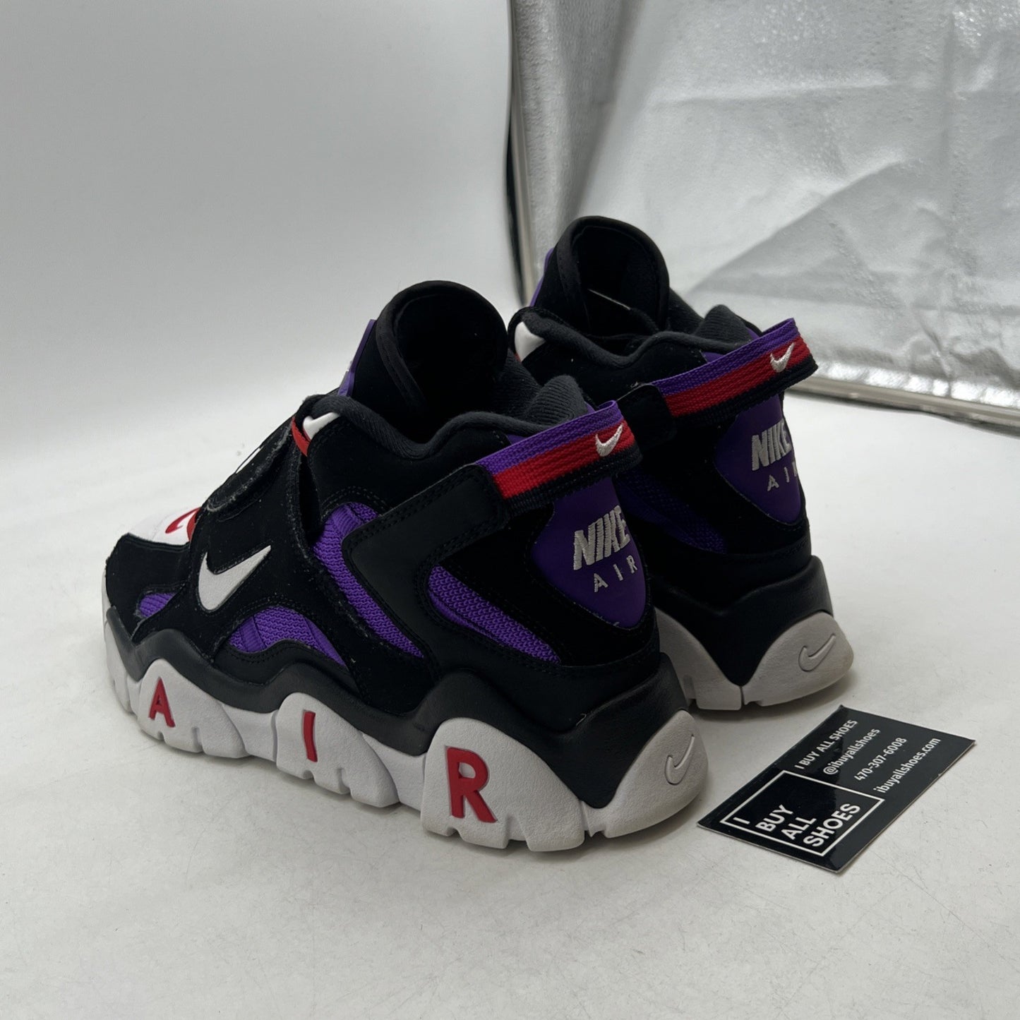 Size 10 - Nike Air Barrage QS Mid Raptors (CD9329-001)