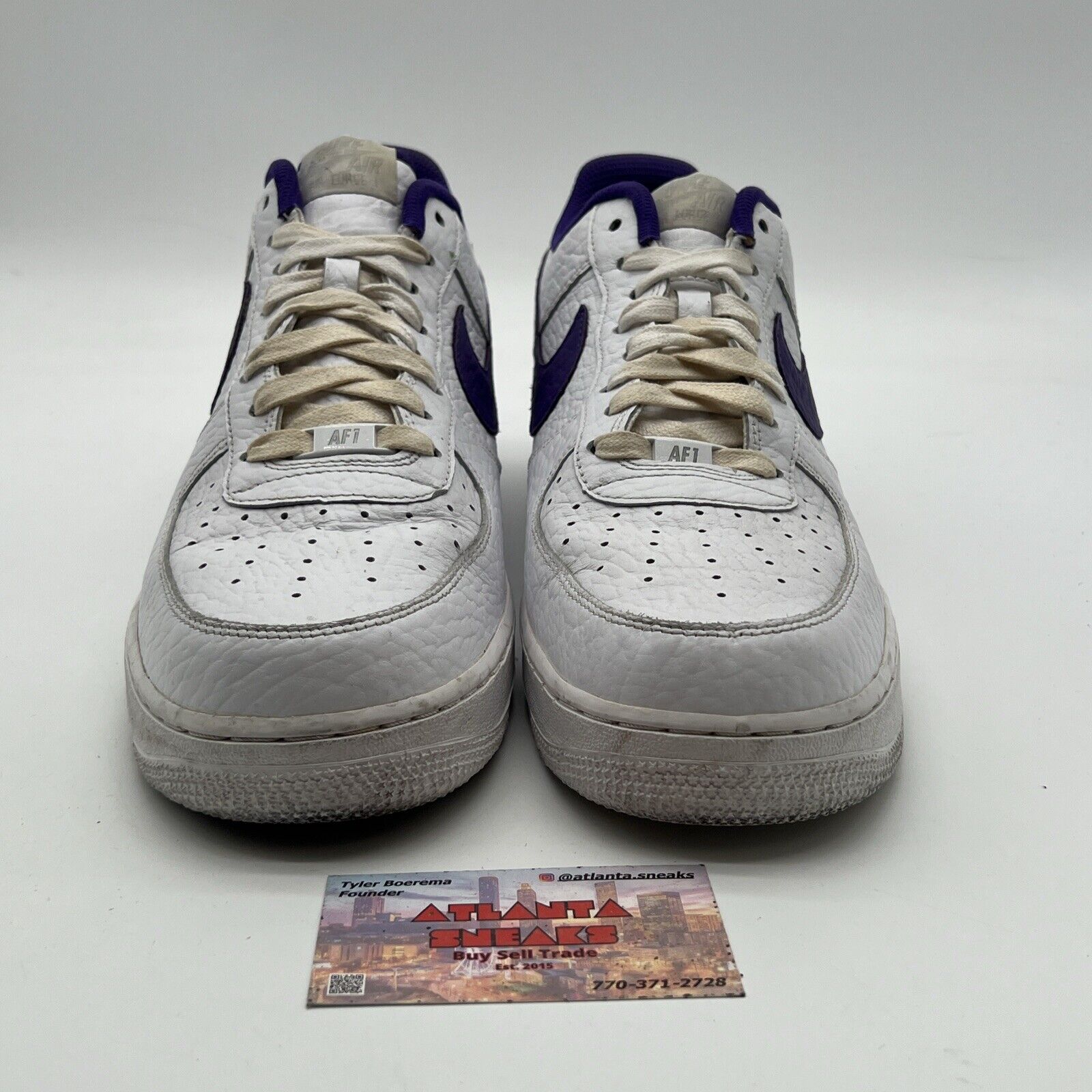 Size 13 - Nike Air Force 1 Low Premium iD x NBA Los Angeles Lakers