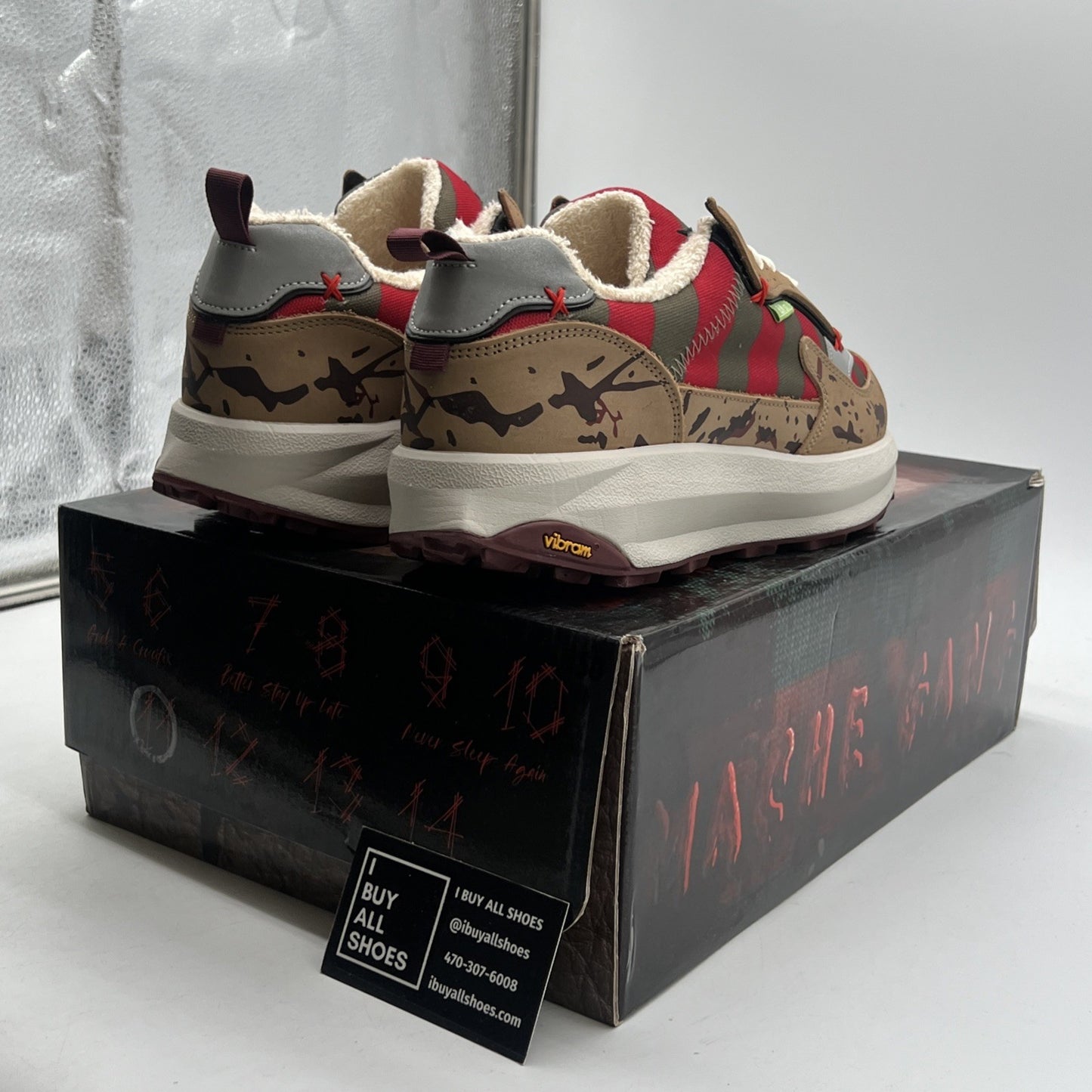Size 11 - Mache Customs Nightmare On Elm Street