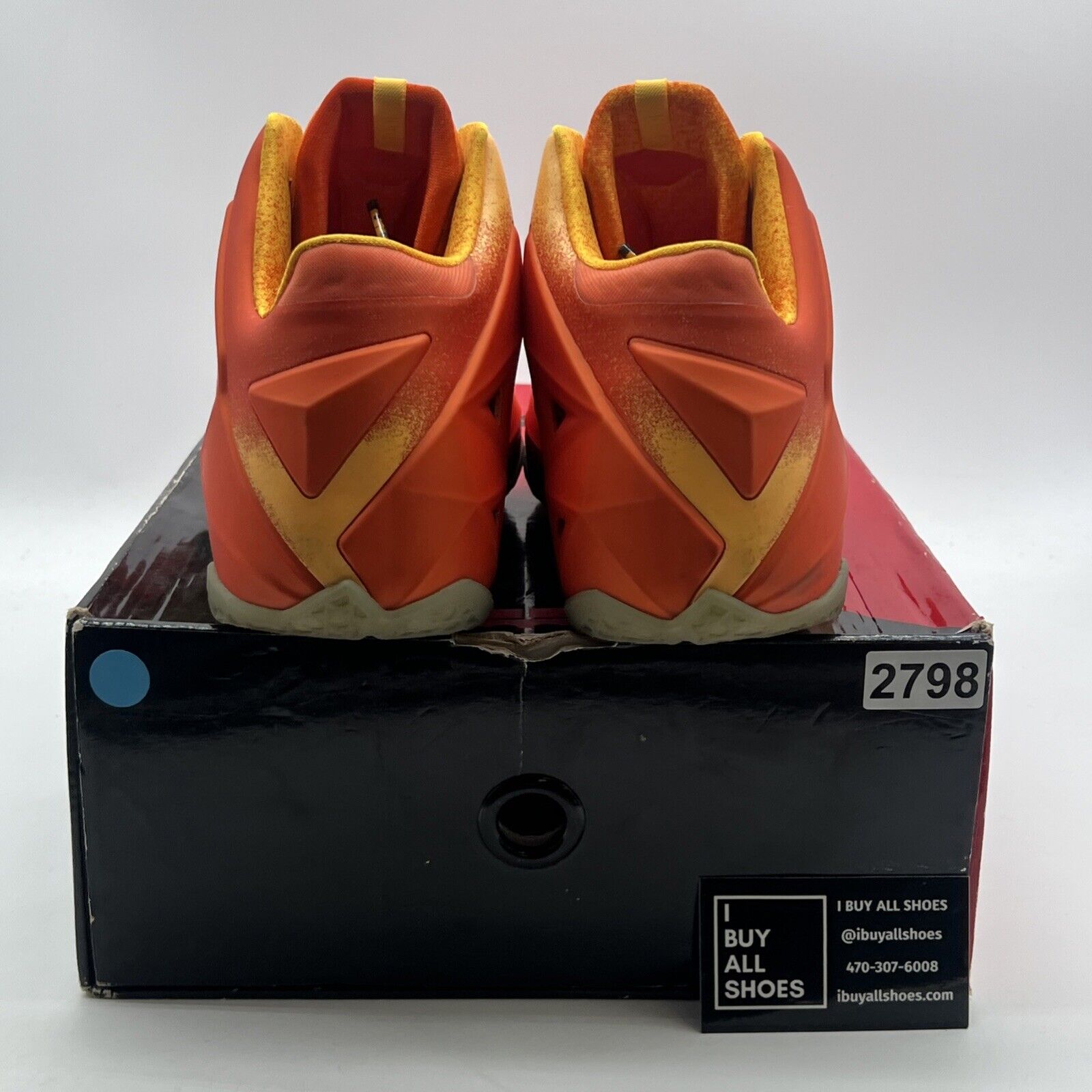 Size 12 - Nike LeBron 11 Preheat Forging Iron
