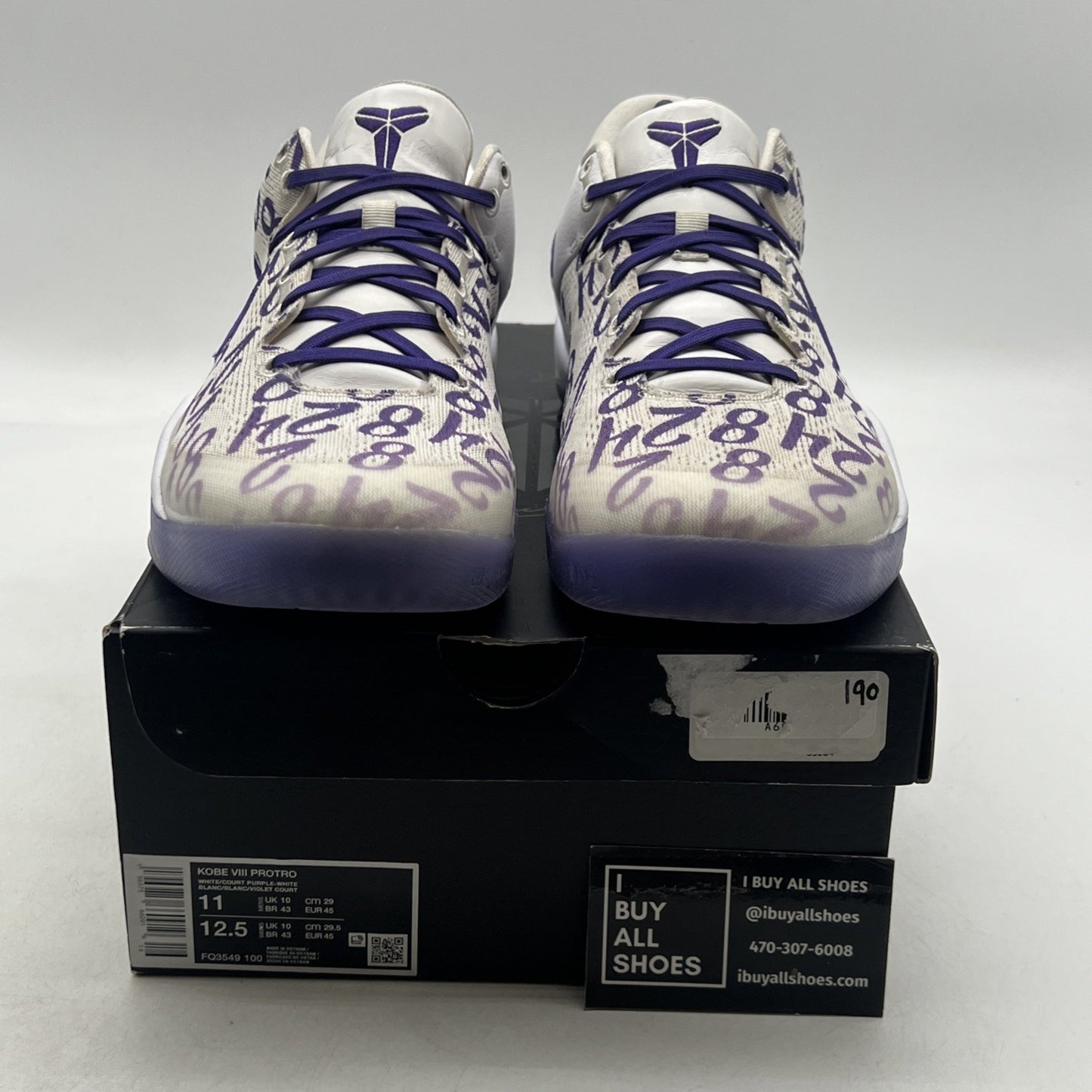 Size 11 - Nike Kobe 8 Protro Court Purple (FQ3549-100)