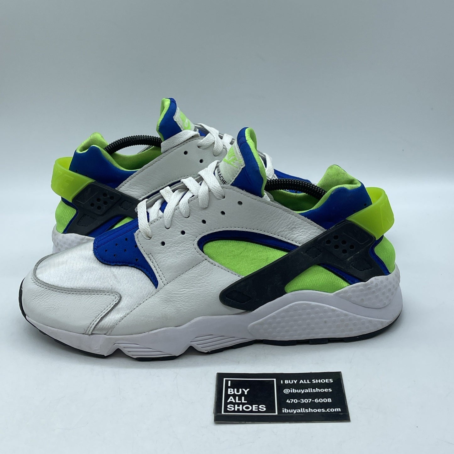 Size 11.5 - Nike Air Huarache 2021 Scream Green (DD1068-100)