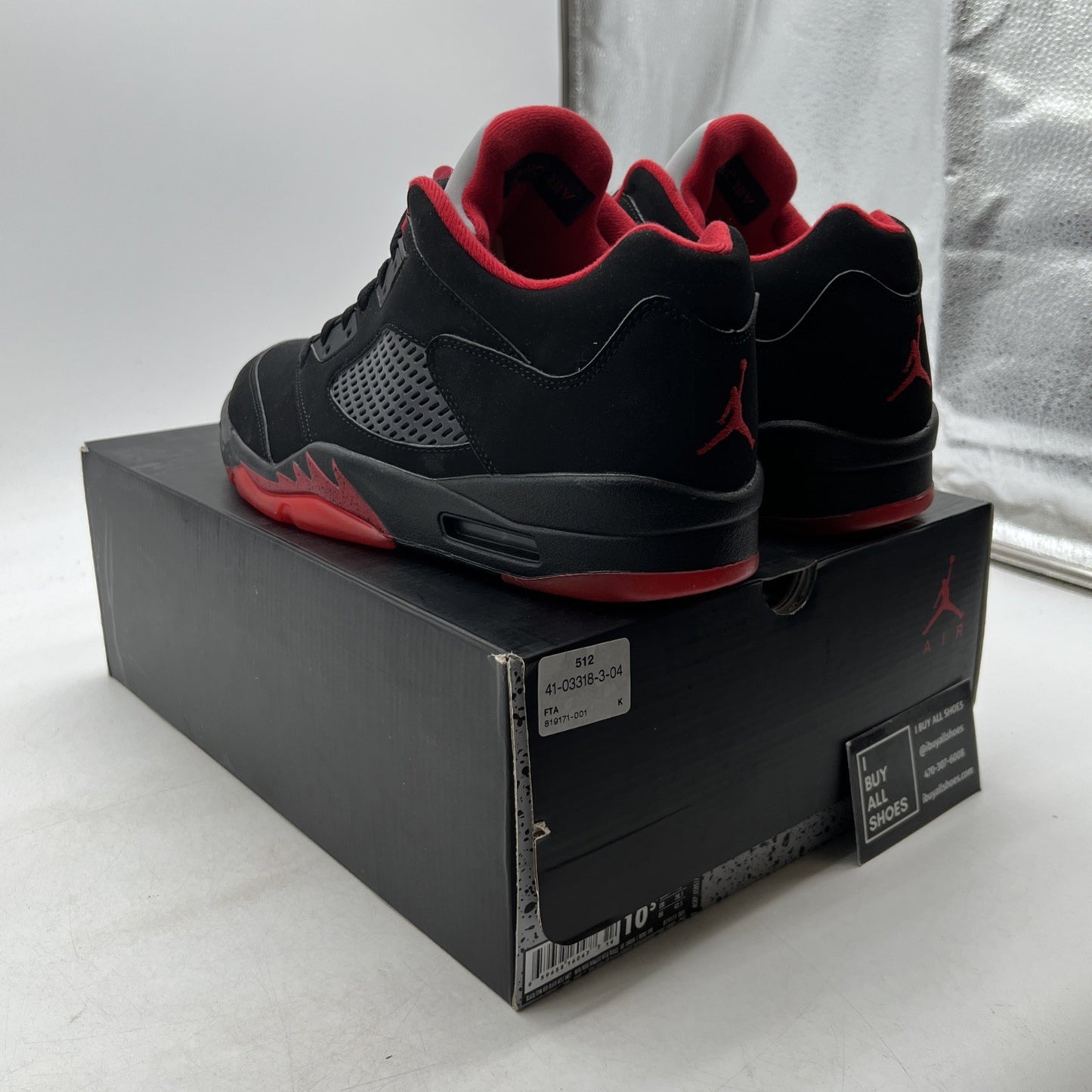 Size 10.5 - Air Jordan 5 Retro Low Alternate 90 (819171-001)
