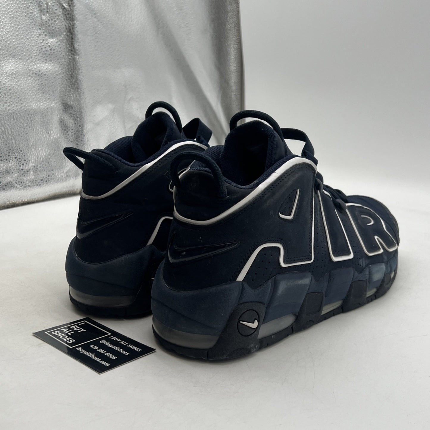 Size 12 - Nike Air More Uptempo Obsidian (921948-400)