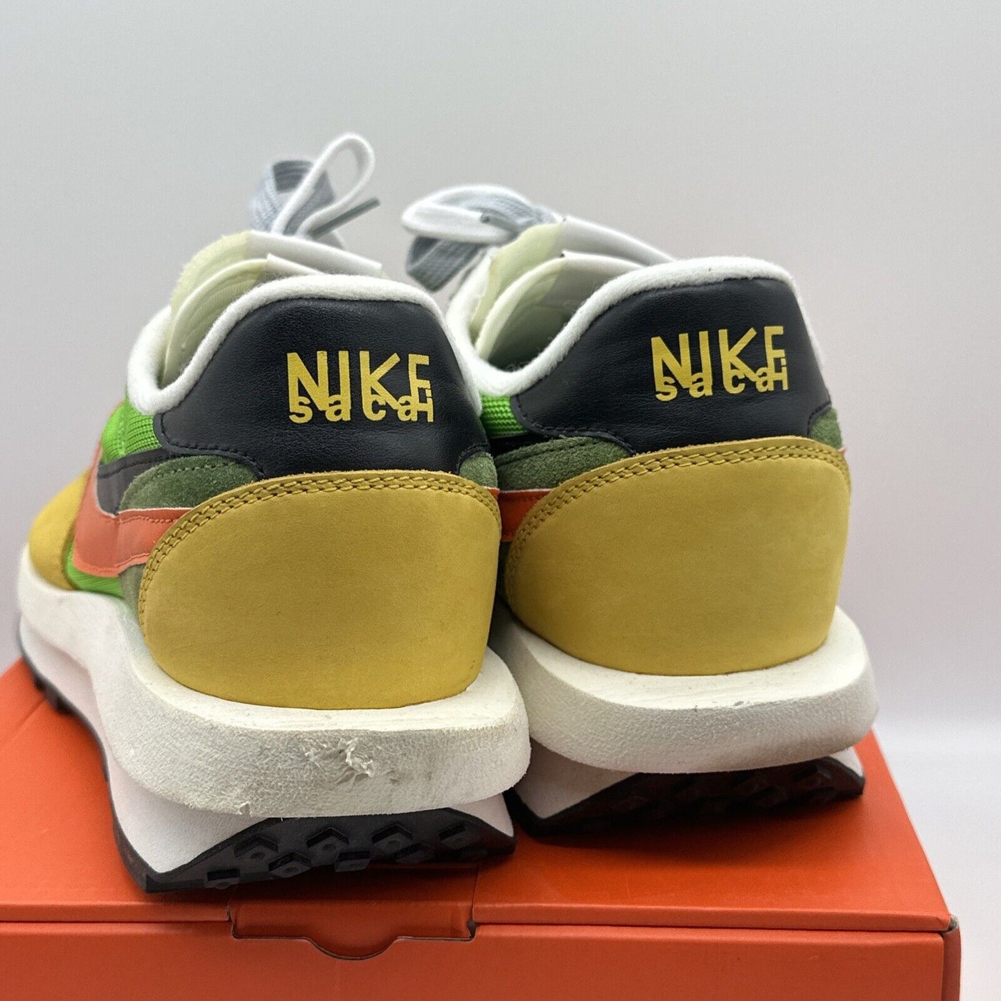 Size 12 - Nike LDWaffle x Sacai Green Gusto 2019