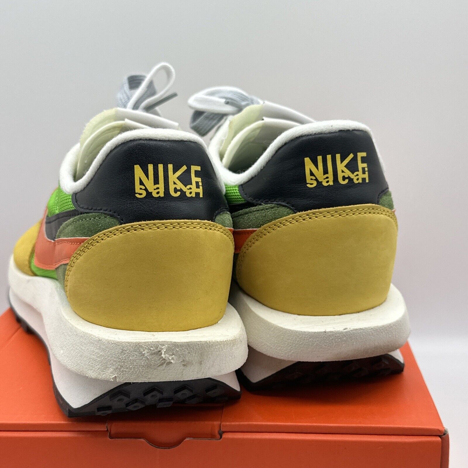 Size 12 - Nike LDWaffle x Sacai Green Gusto 2019