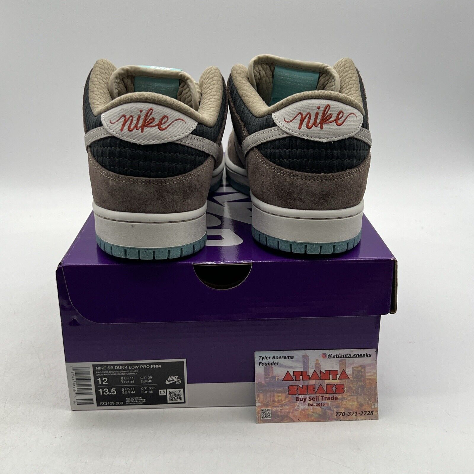 Size 12 - Nike Dunk SB Low Big Money Savings Brown (FZ3129-200)