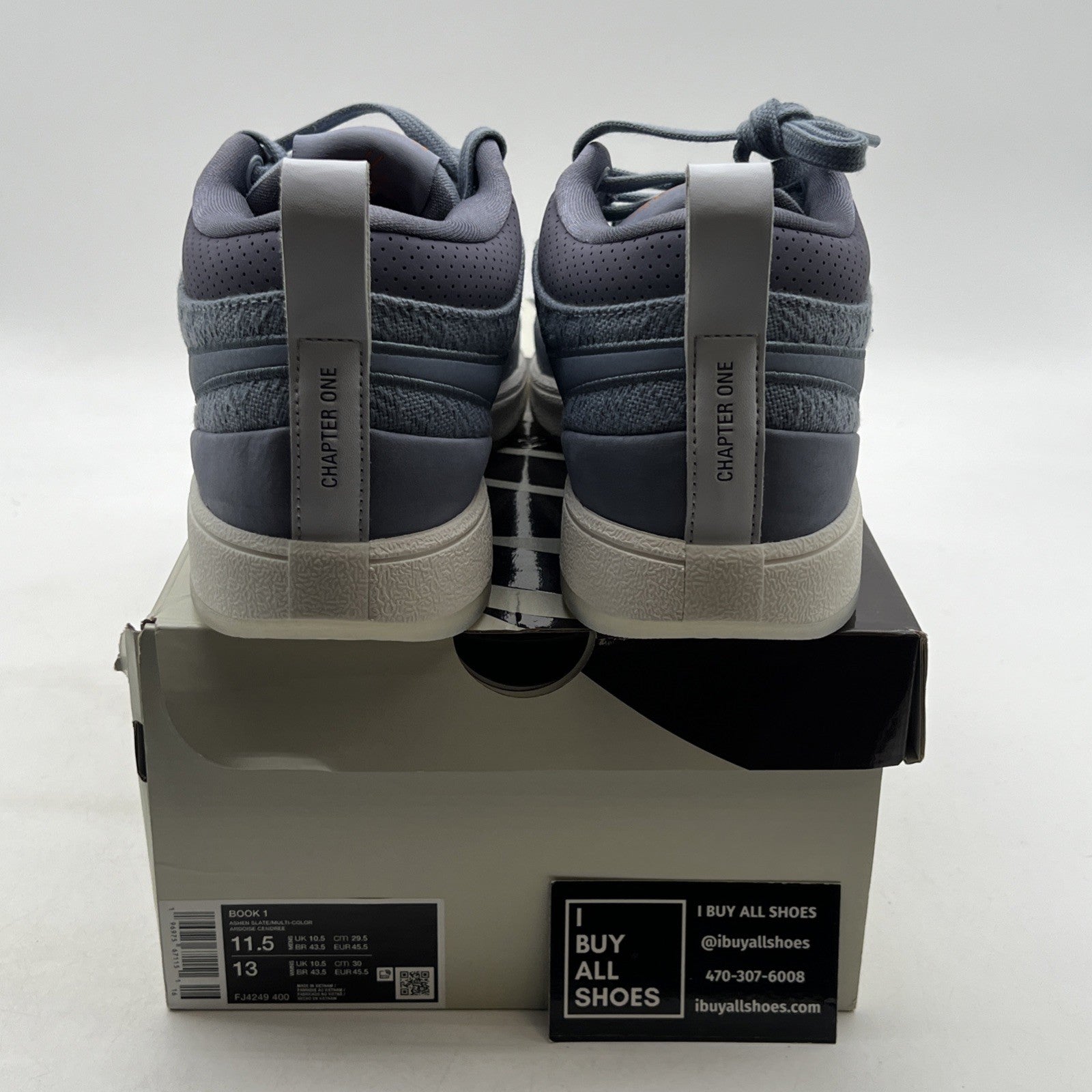 Size 11.5 - Nike Book 1 Mirage V2 Ashen Slate Basketball (FJ4249-400)