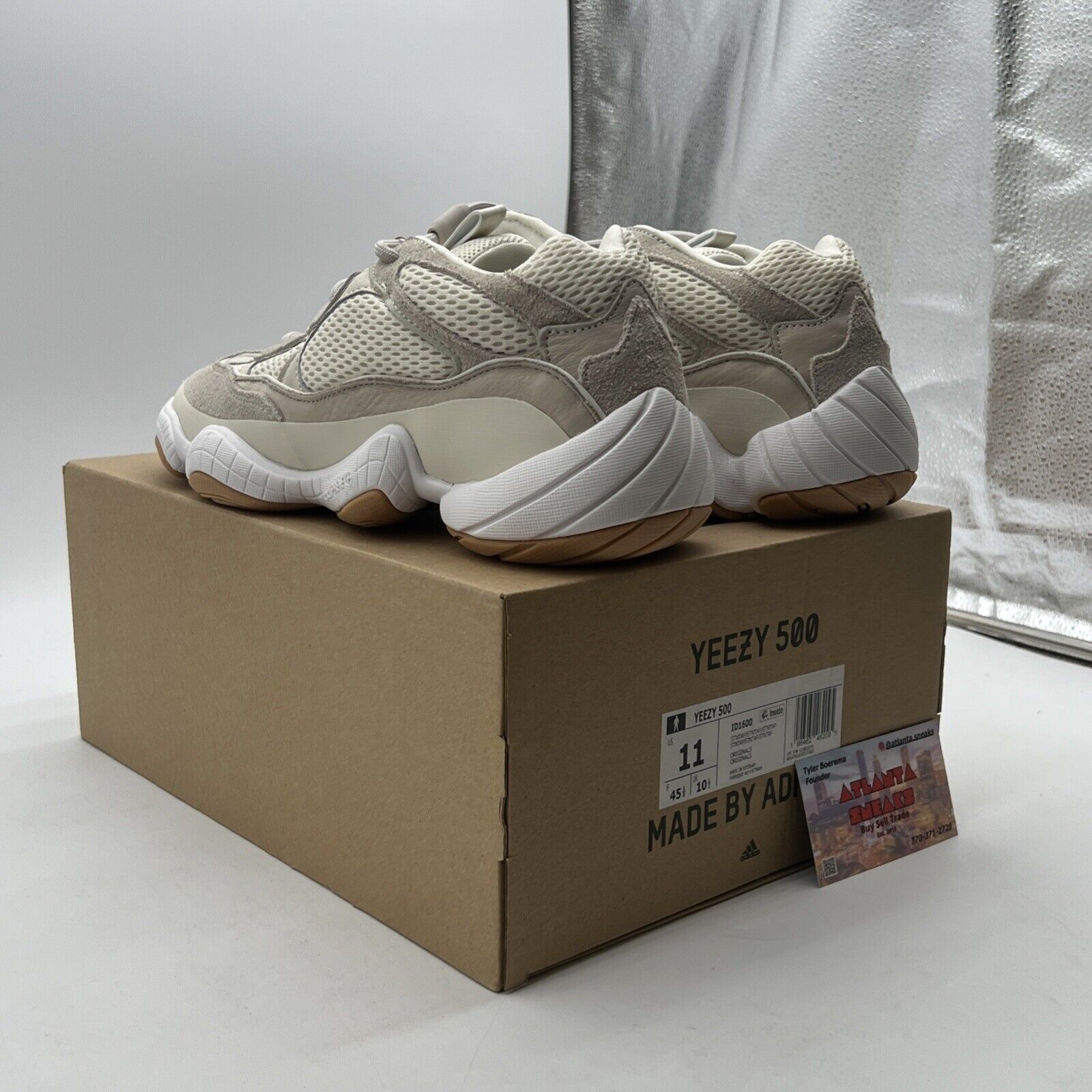 Size 11 - Adidas Yeezy 500 STNTAP (ID1600)