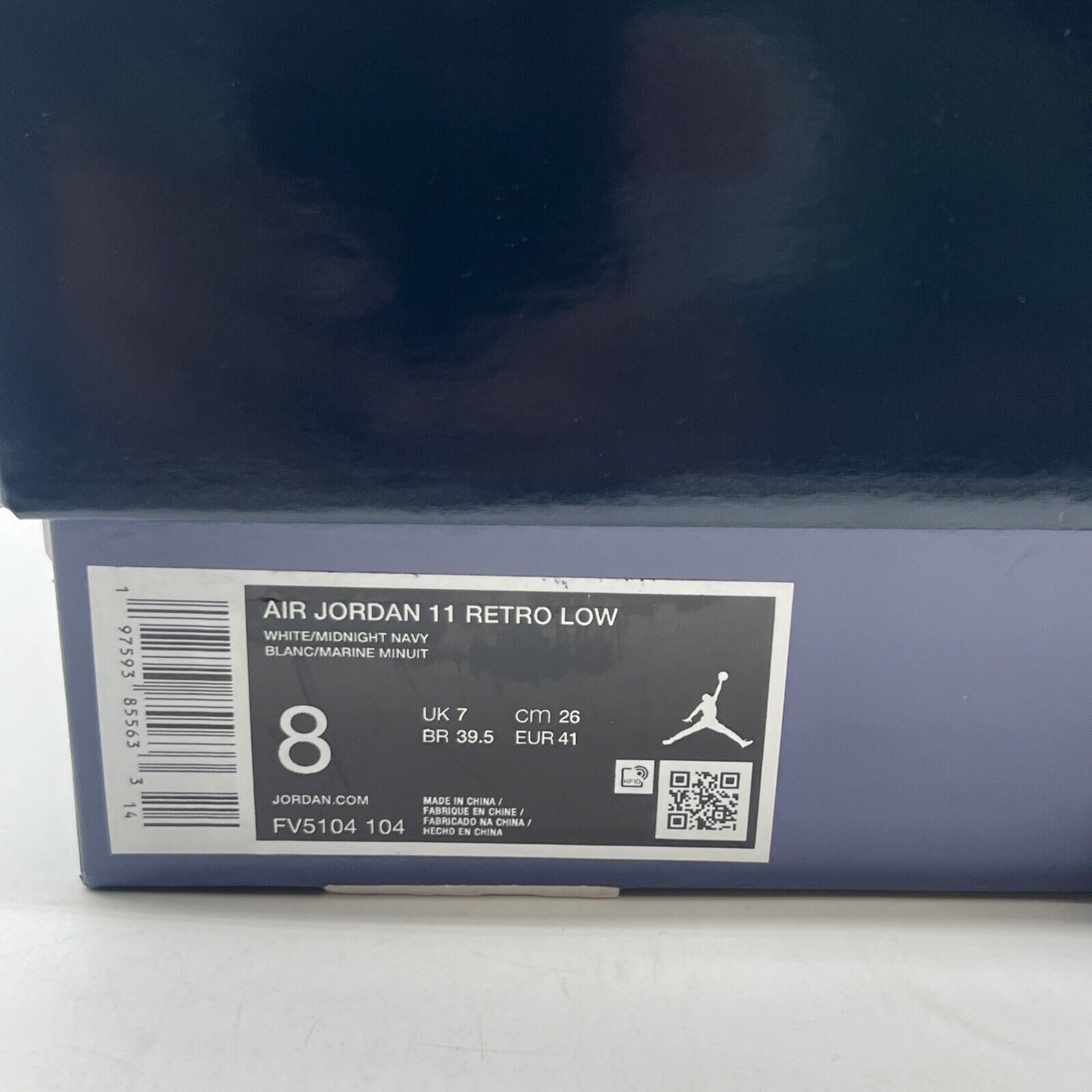 Size 8 - Air Jordan 11 Retro Low Diffused Blue (FV5104-104)