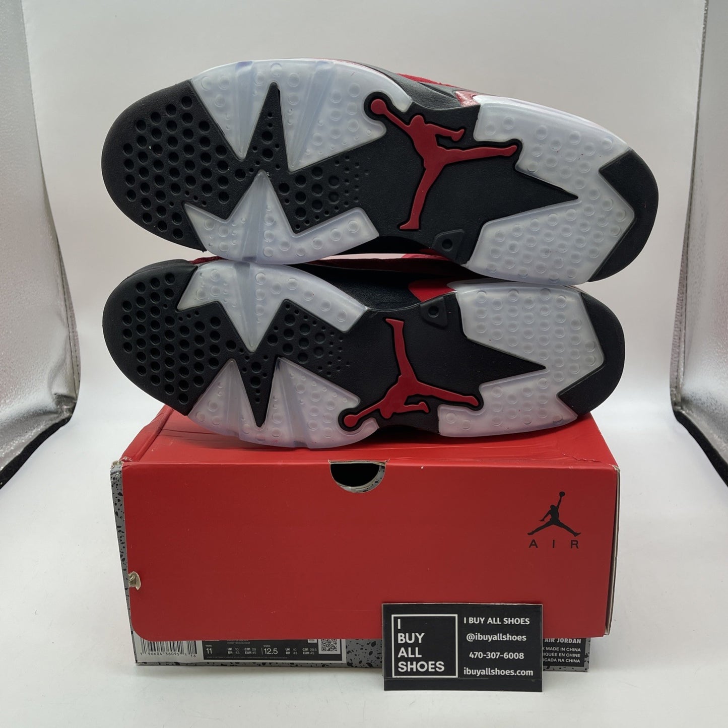 Size 11 - Air Jordan 6 Retro Toro Bravo Suede (CT8529-600)