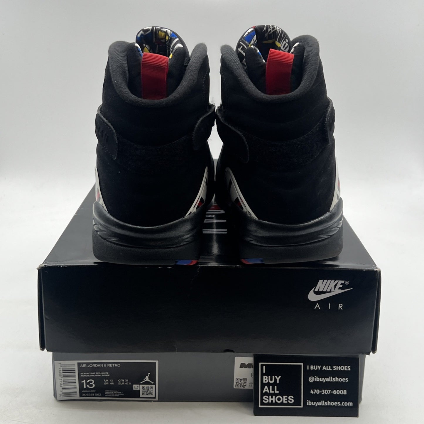 Size 13 - Air Jordan 8 Retro Mid Playoff (305381-062)