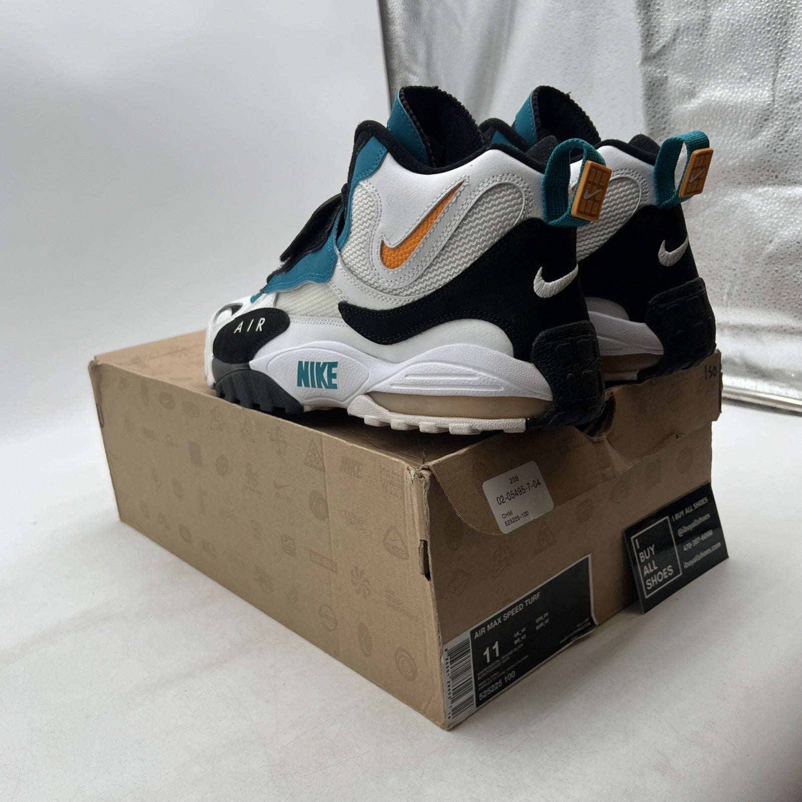 Size 11 - Nike Air Max Speed Turf Dan Marino (525225-100)