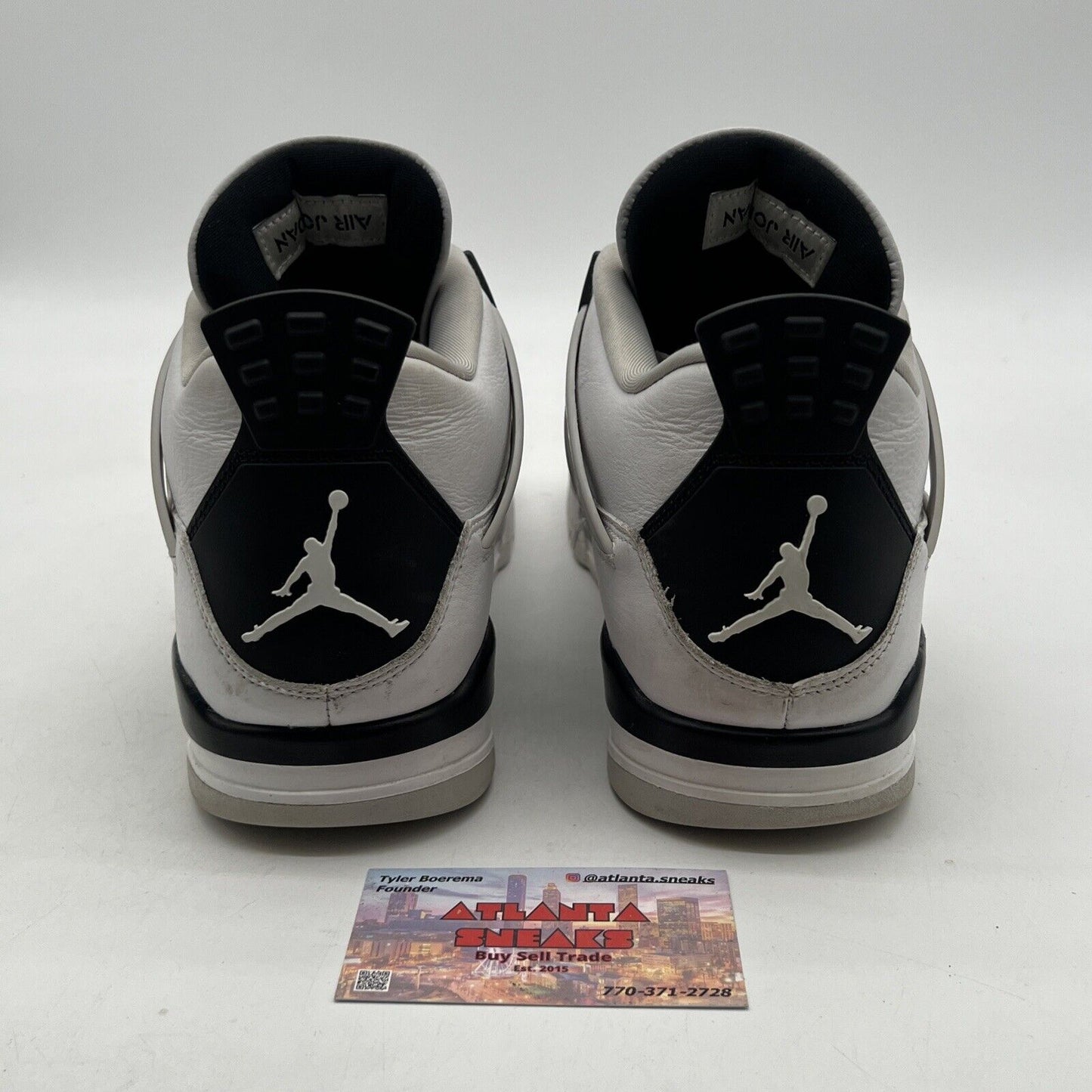 Size 10 - Jordan 4 Retro Mid Military Black (DH6927-111)