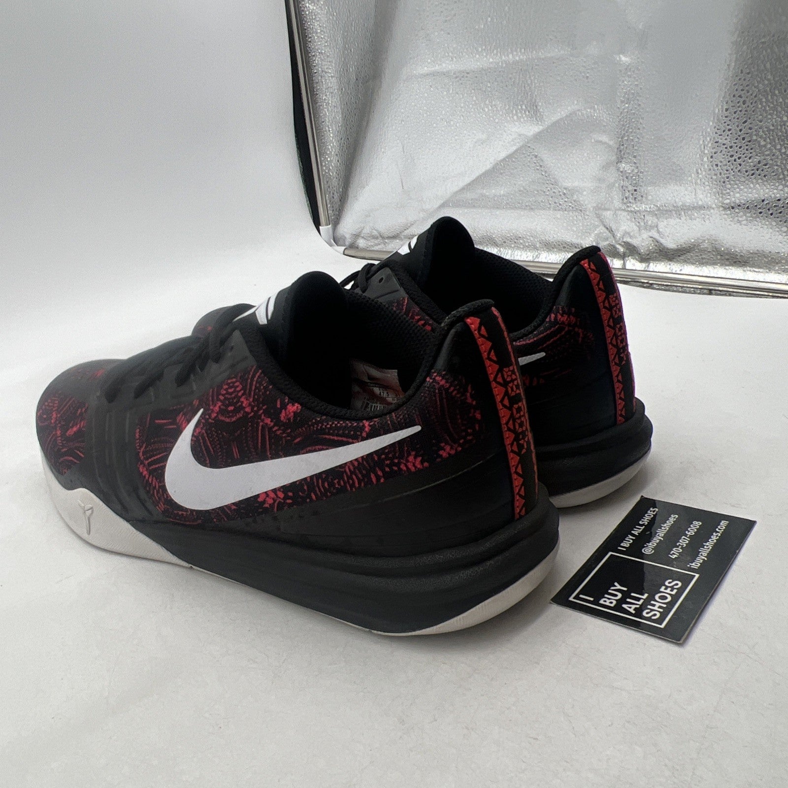 Size 13 - Nike Kobe Mentality Bright Crimson (709942-600)