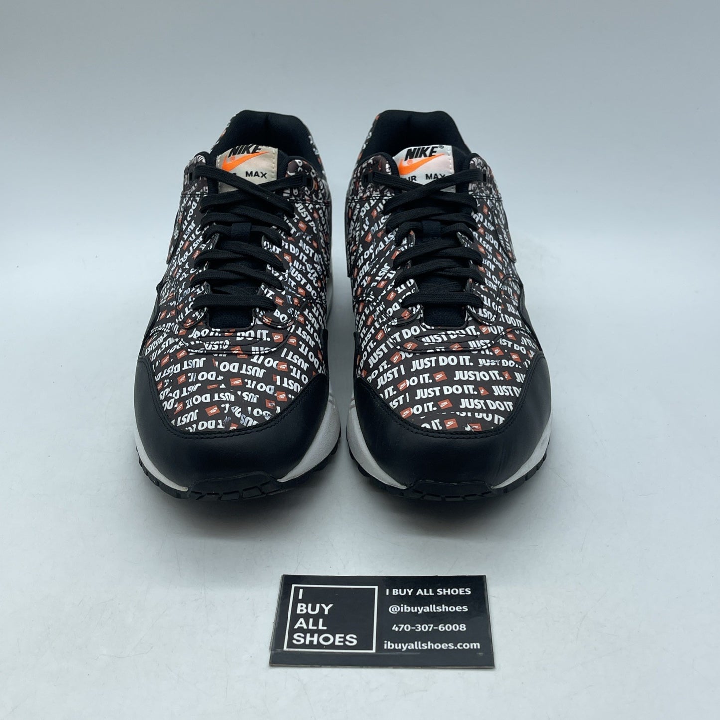 Size 10 - Nike Air Max 1 Just Do It (875844-009)