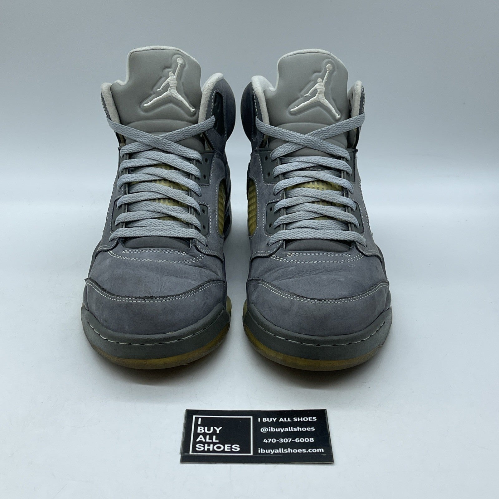 Size 10 - Air Jordan 5 Retro 2011 Wolf Grey (136027-005)