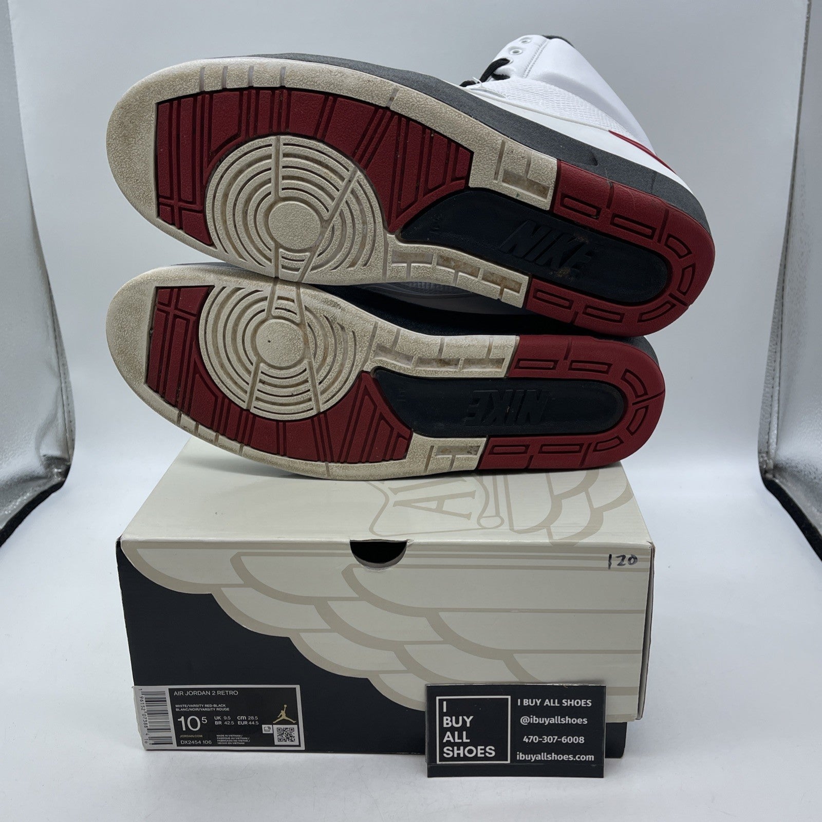 Size 10.5 - Air Jordan 2 Retro Mid Chicago (DX2454-106)