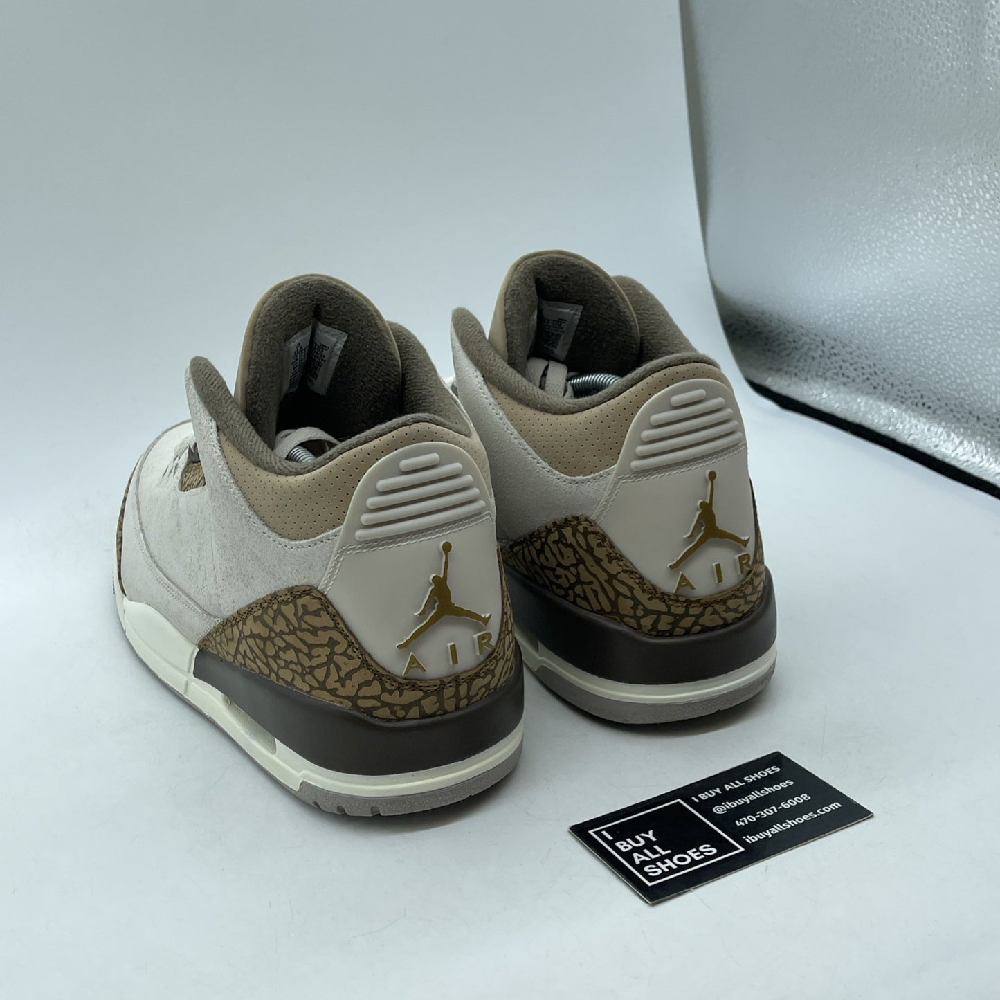 Size 11.5 - Jordan 3 Retro Low Palomino Brown Suede Leather (CT8532-102)