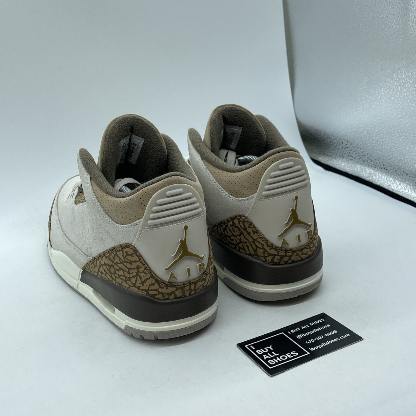 Size 11.5 - Jordan 3 Retro Low Palomino Brown Suede Leather (CT8532-102)