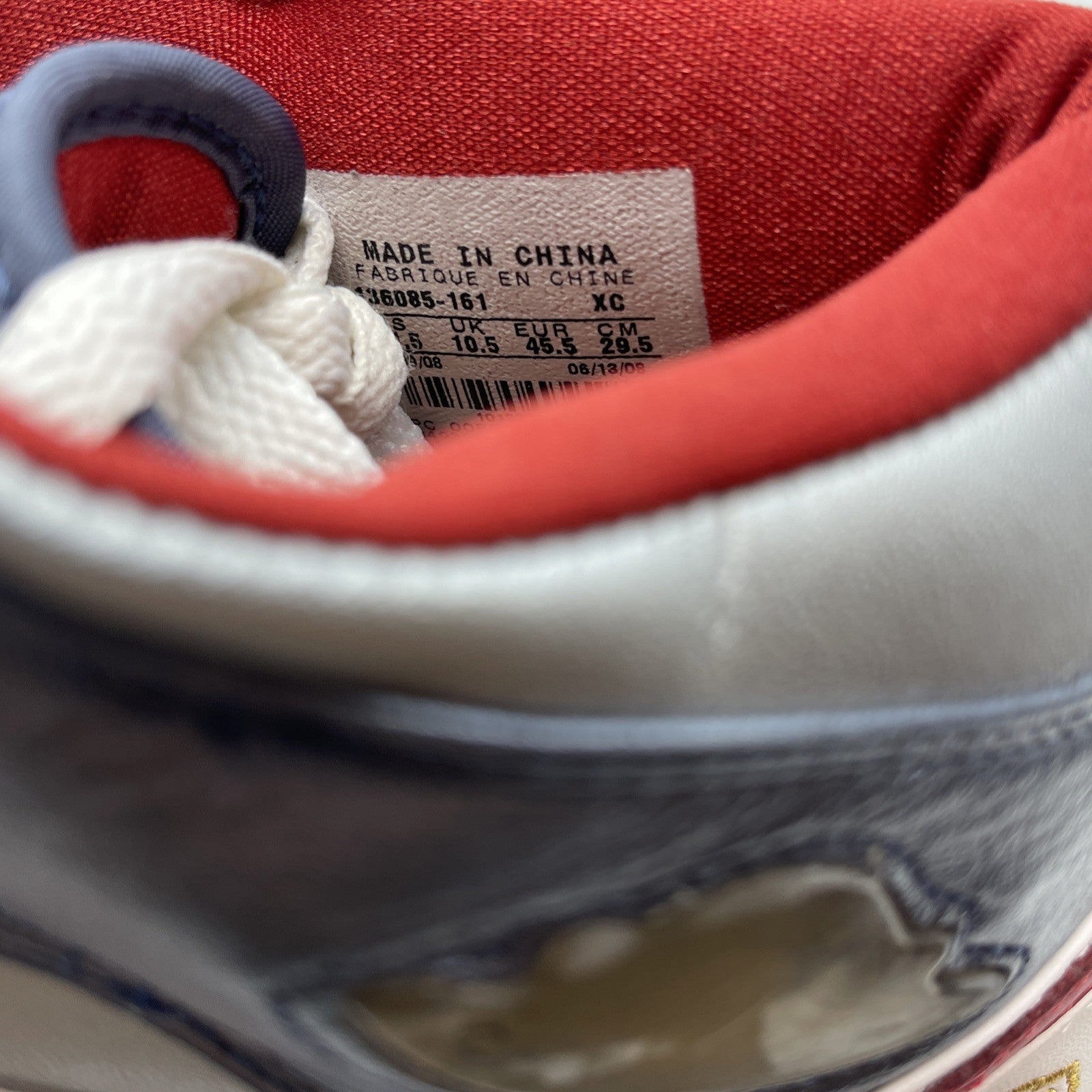 Size 11.5 - Air Jordan 1 Retro Olympic (136085-161)