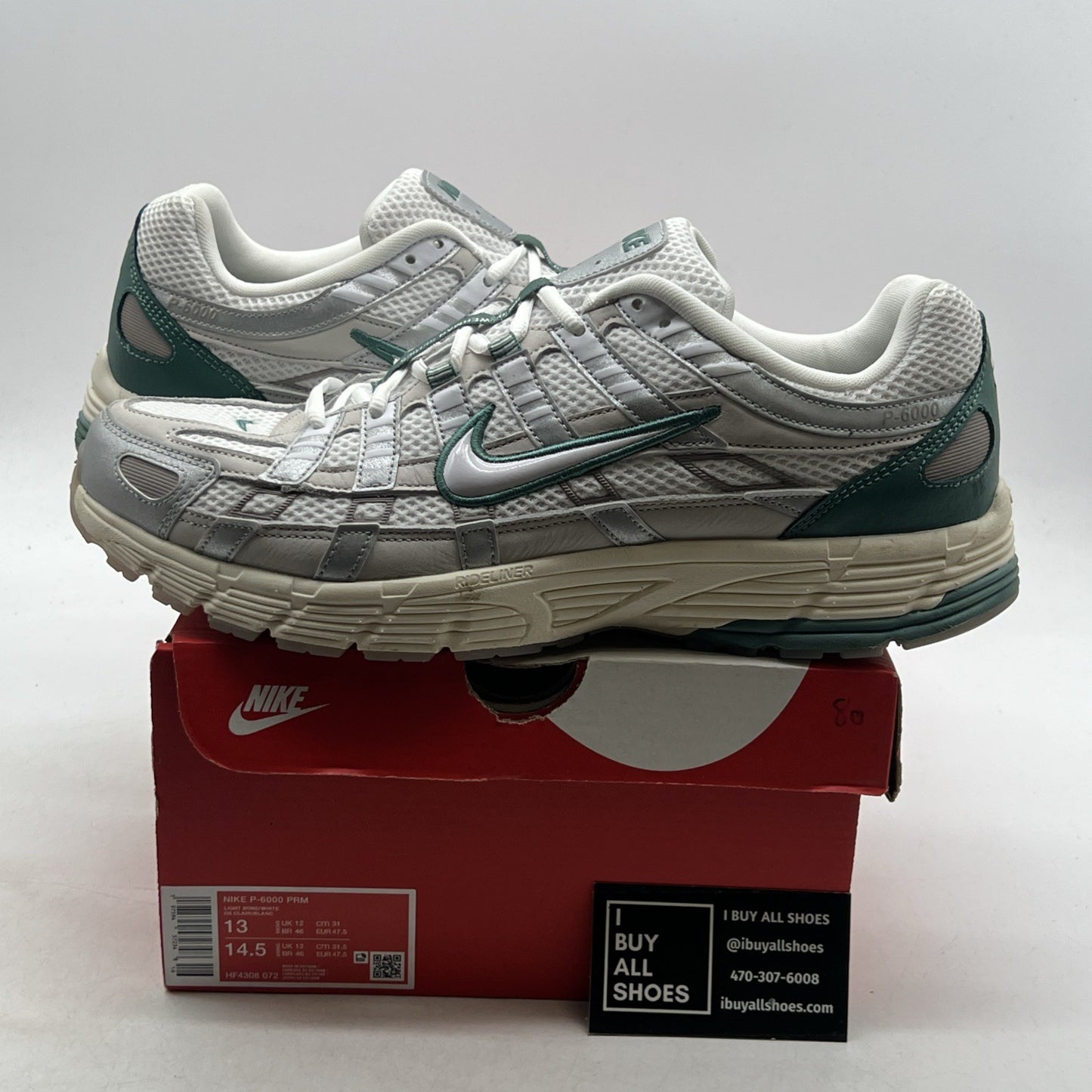 Size 13 - Nike P-6000 Premium Light Bone Bicoastal (HF4308-072)