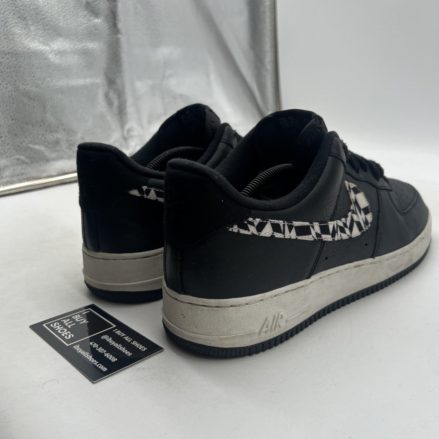 Size 12 - Nike Air Force 1 Low Tiger Camo Black (AQ4131-001)