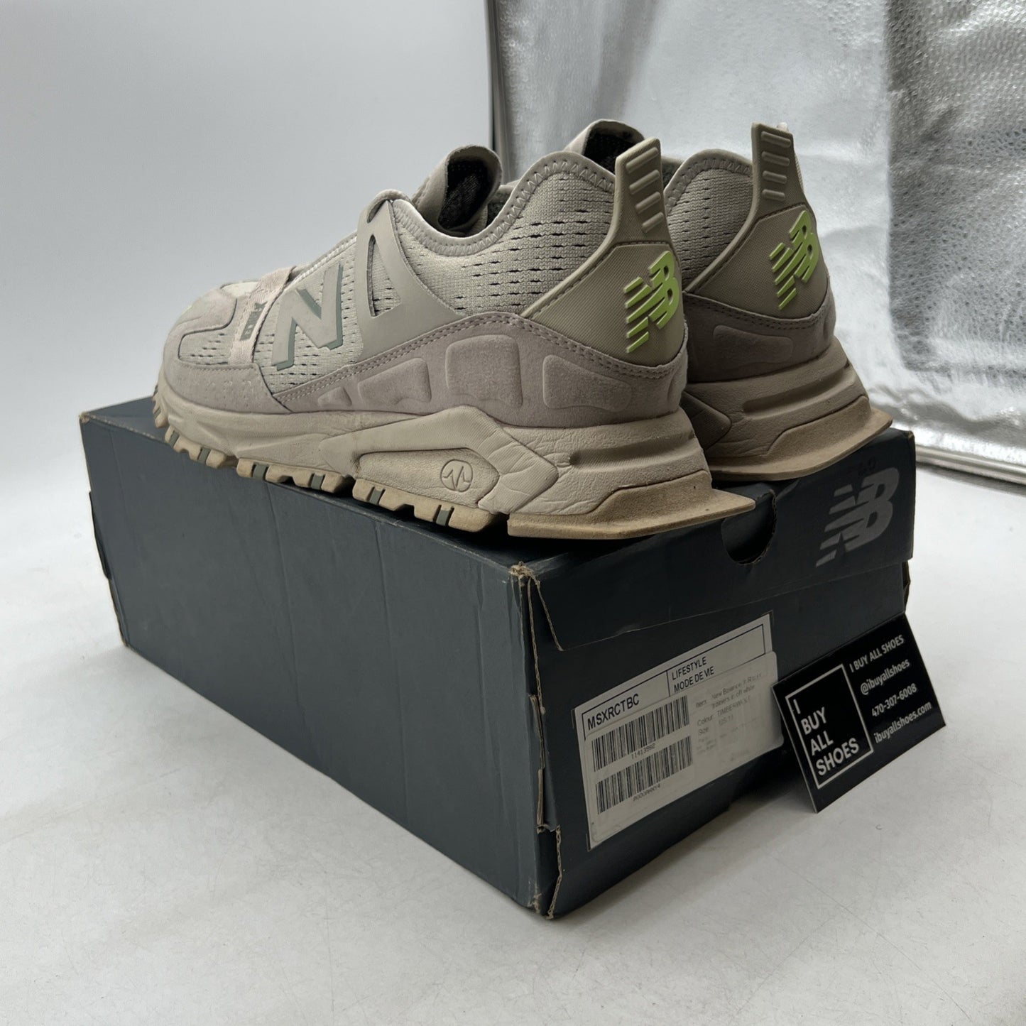 Size 11 - New Balance Mens X-Racer “Timberwolf” (MSXRCTBC)